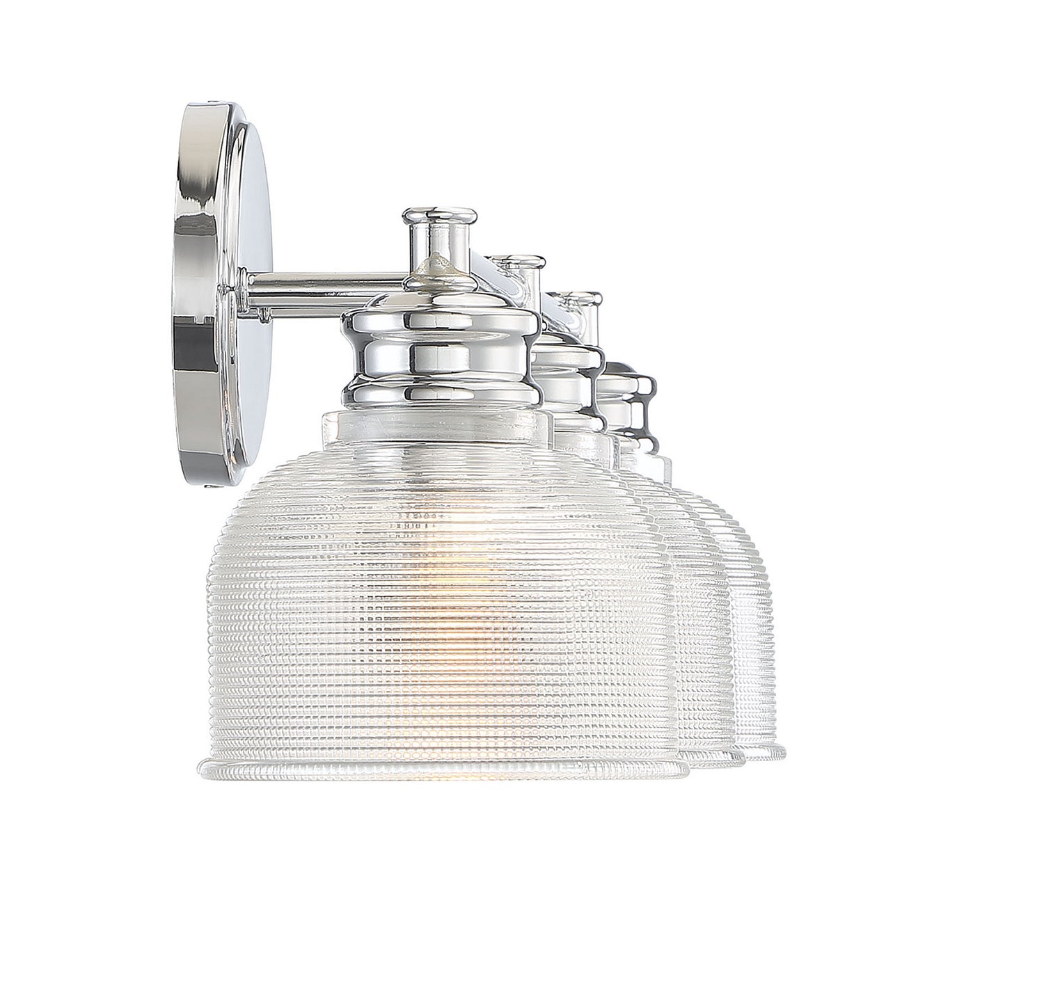 Meridian - M80035CH - Three Light Bathroom Vanity Light - Mbath - Chrome