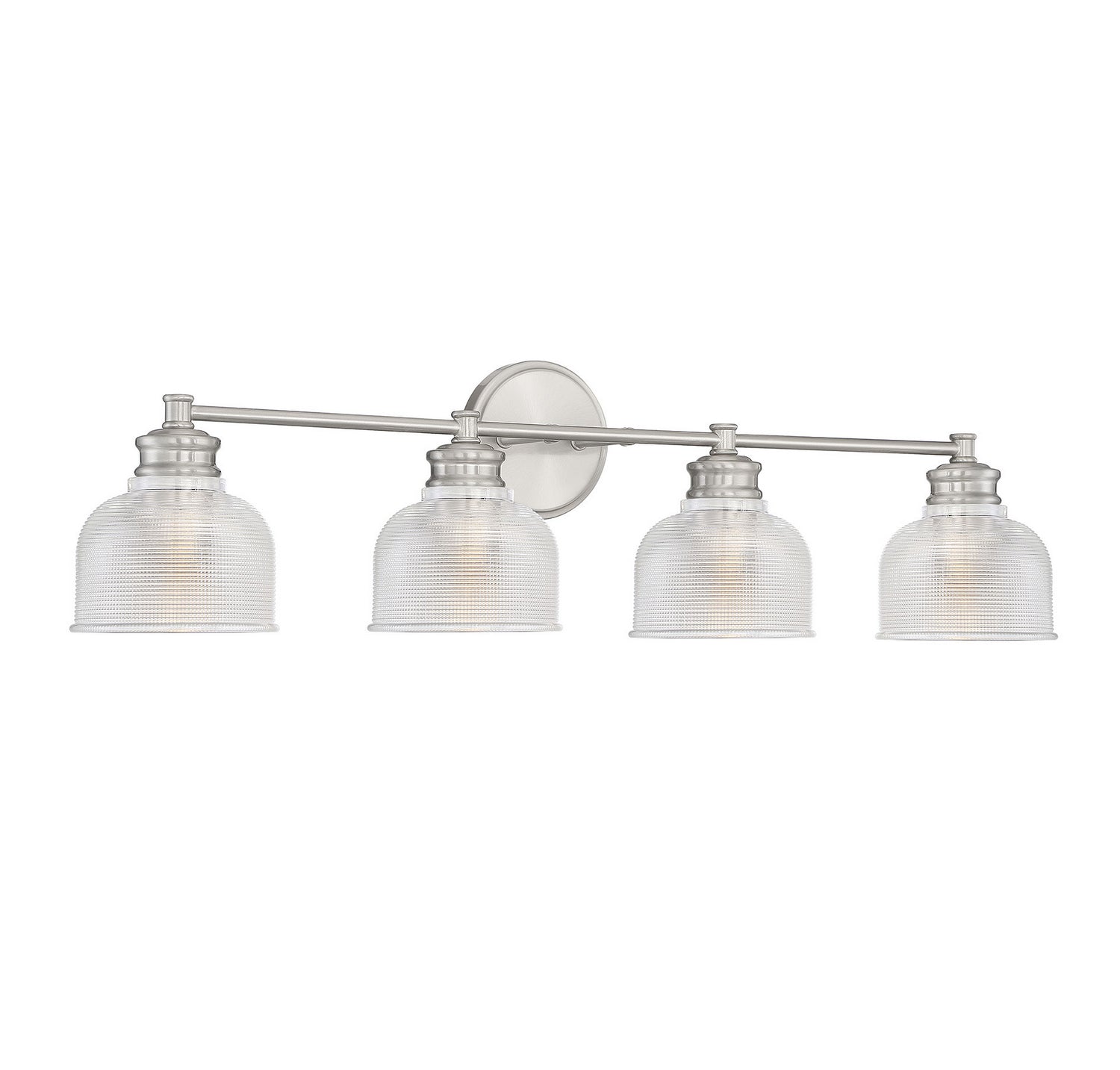 Meridian - M80036BN - Four Light Bathroom Vanity Light - Mbath - Brushed Nickel