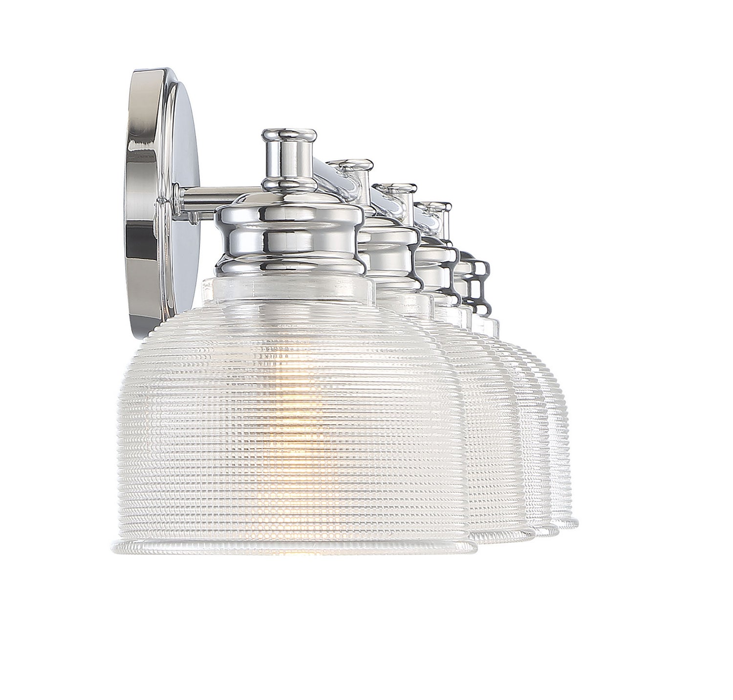 Meridian - M80036CH - Four Light Bathroom Vanity Light - Mbath - Chrome