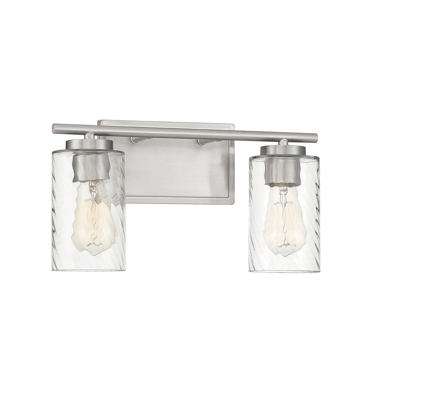Meridian - M80037BN - Two Light Bathroom Vanity Light - Mbath - Brushed Nickel