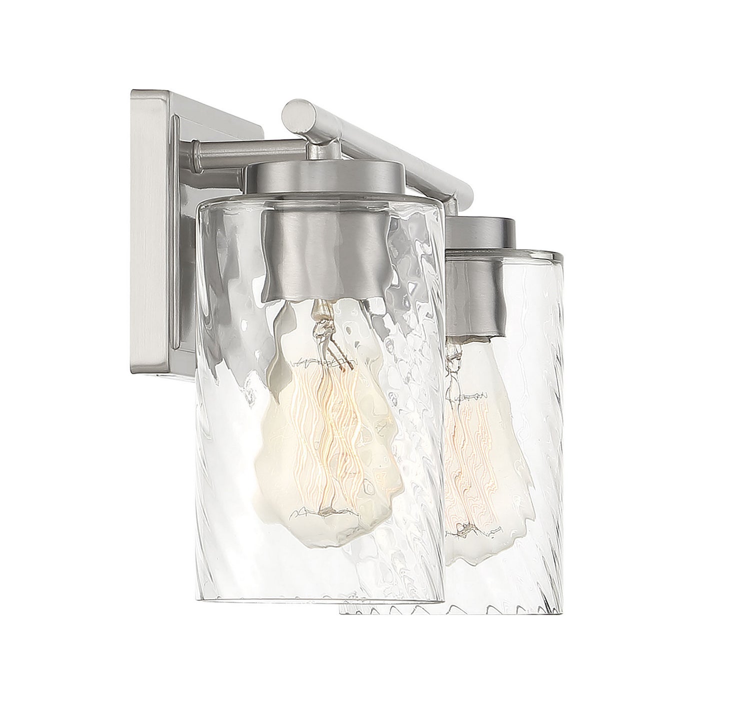 Meridian - M80037BN - Two Light Bathroom Vanity Light - Mbath - Brushed Nickel