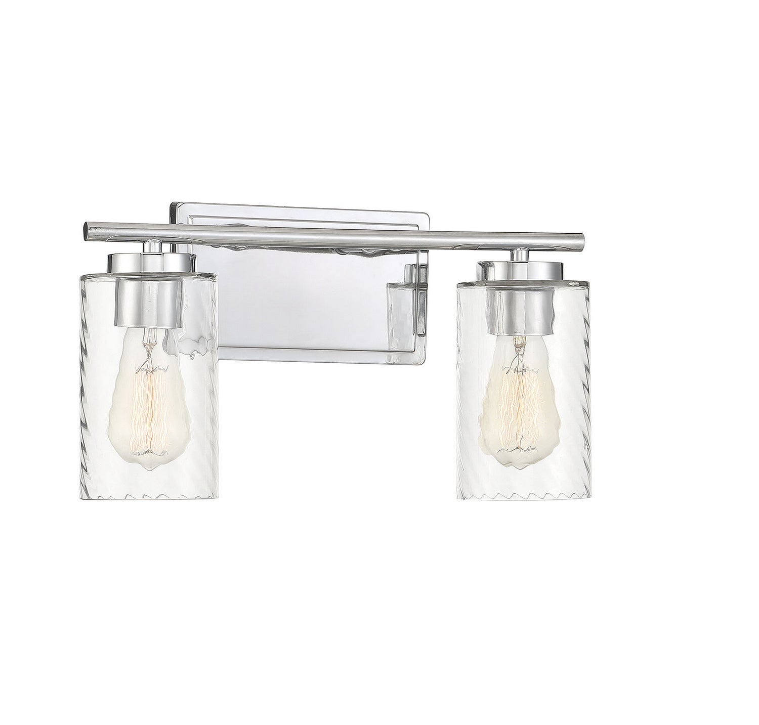 Meridian - M80037CH - Two Light Bathroom Vanity Light - Mbath - Chrome