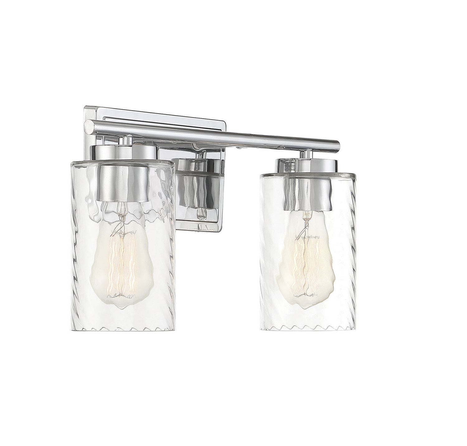 Meridian - M80037CH - Two Light Bathroom Vanity Light - Mbath - Chrome