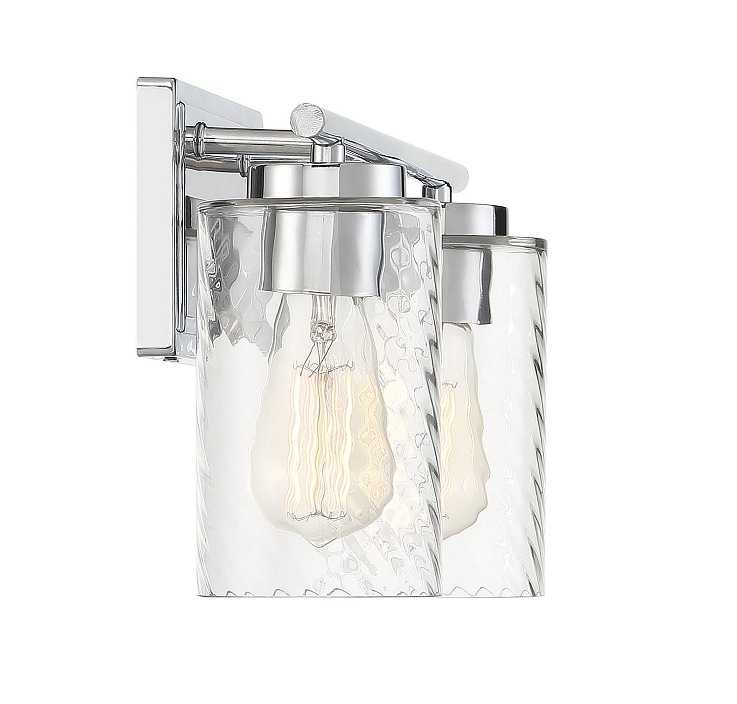 Meridian - M80037CH - Two Light Bathroom Vanity Light - Mbath - Chrome