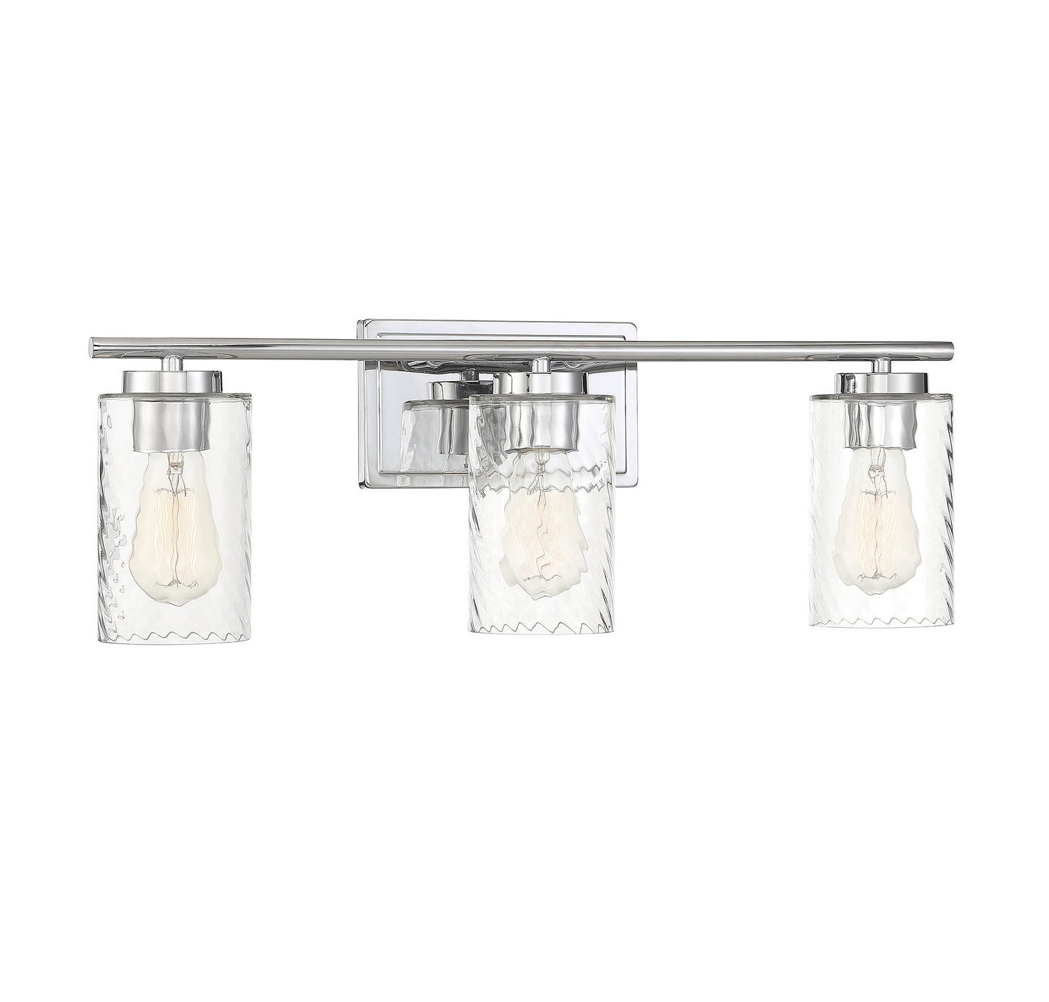 Meridian - M80038CH - Three Light Bathroom Vanity Light - Mbath - Chrome