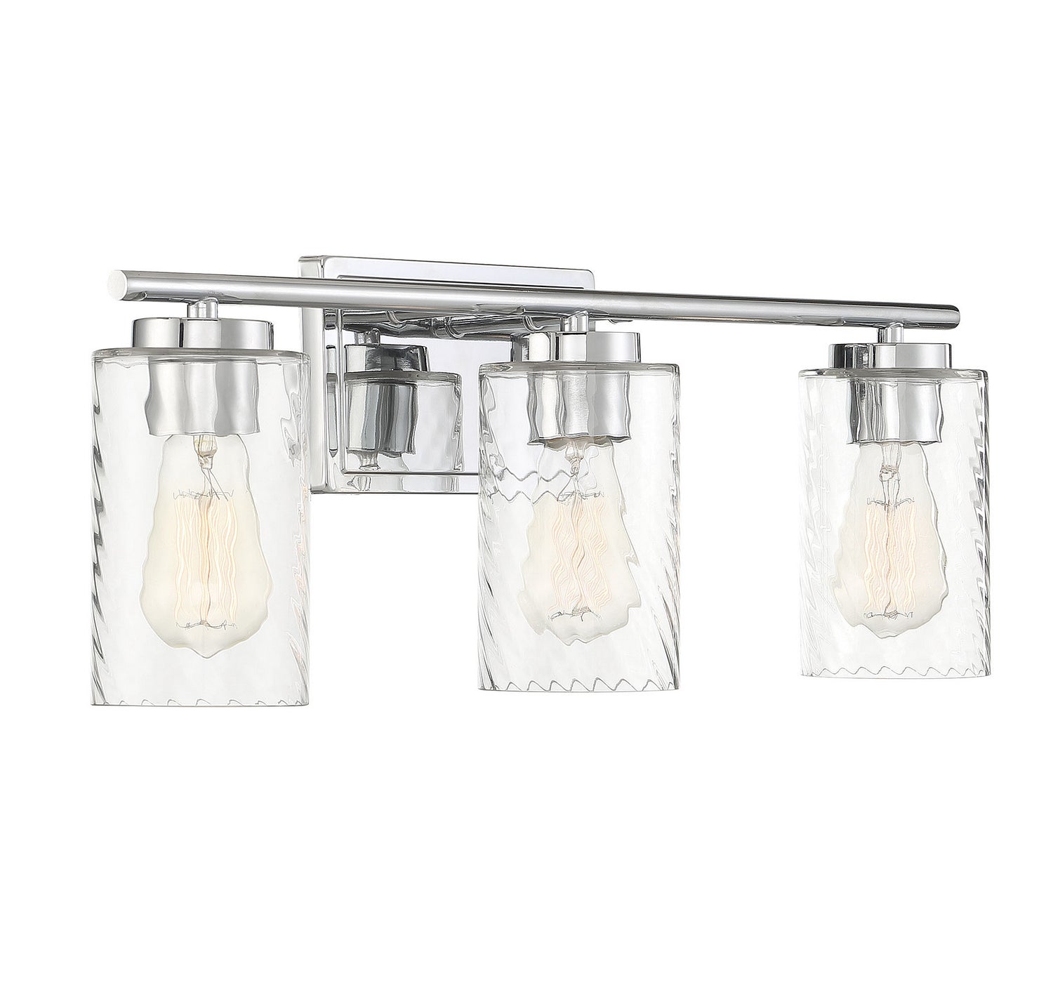 Meridian - M80038CH - Three Light Bathroom Vanity Light - Mbath - Chrome