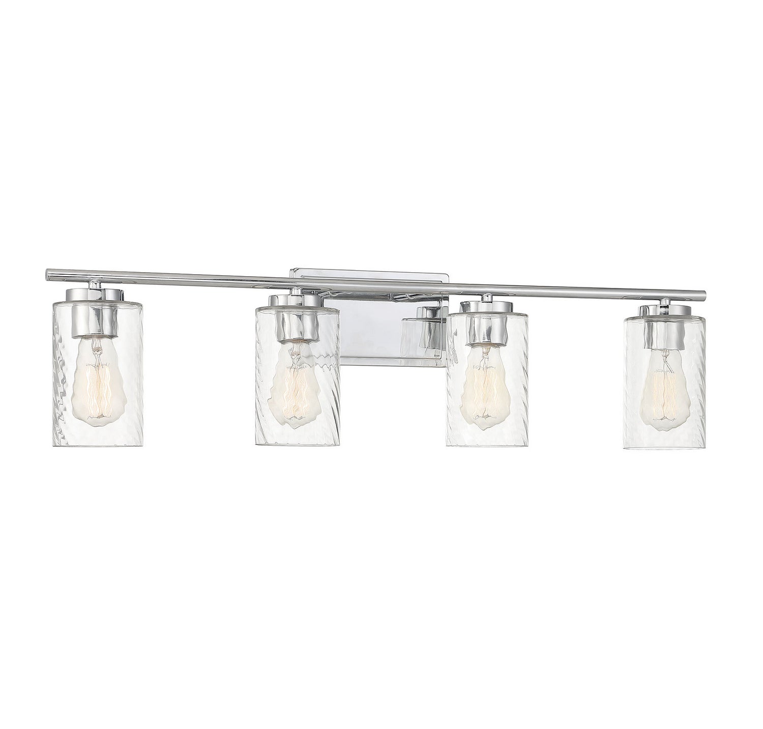 Meridian - M80039CH - Four Light Bathroom Vanity Light - Mbath - Chrome