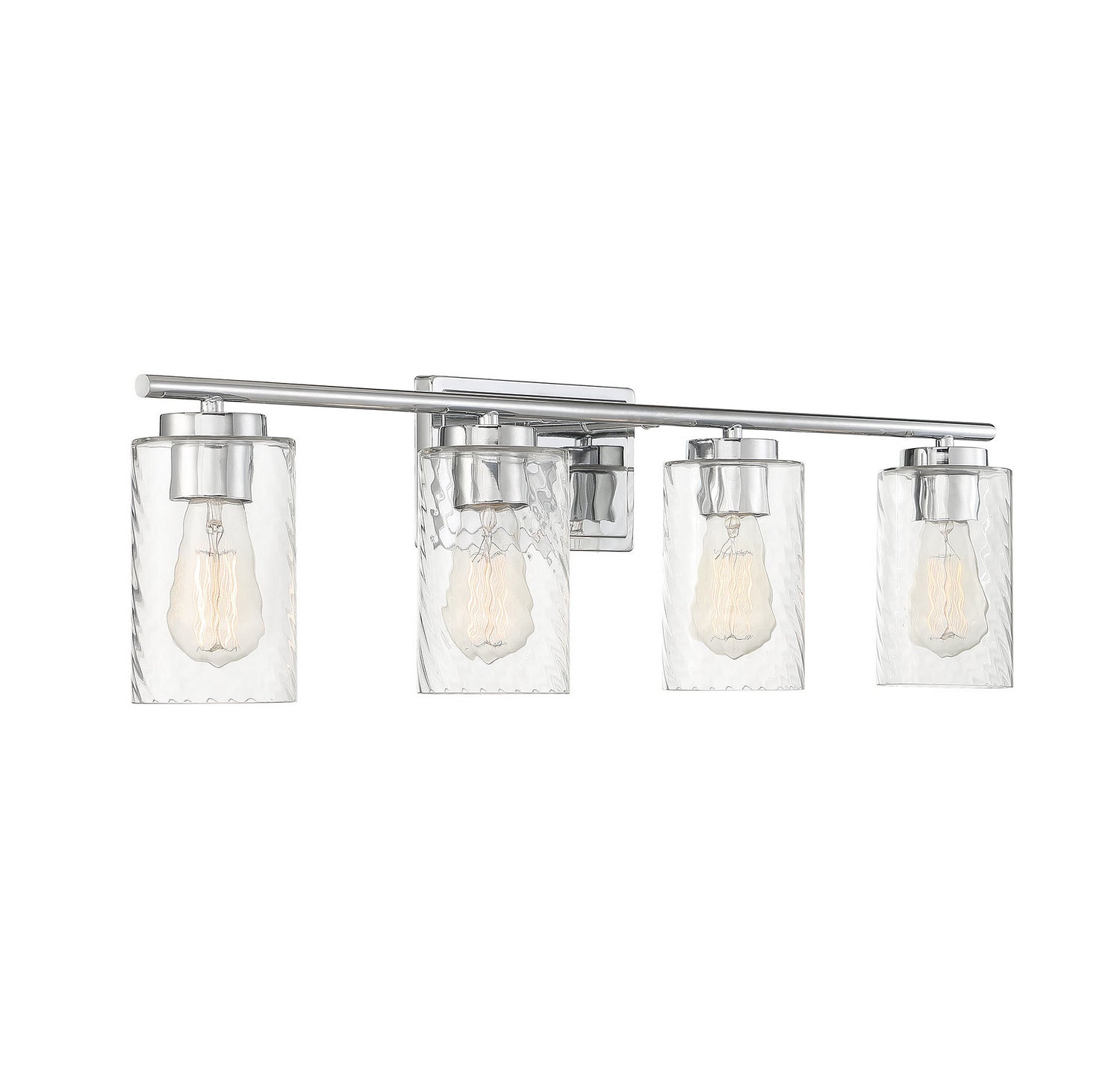 Meridian - M80039CH - Four Light Bathroom Vanity Light - Mbath - Chrome