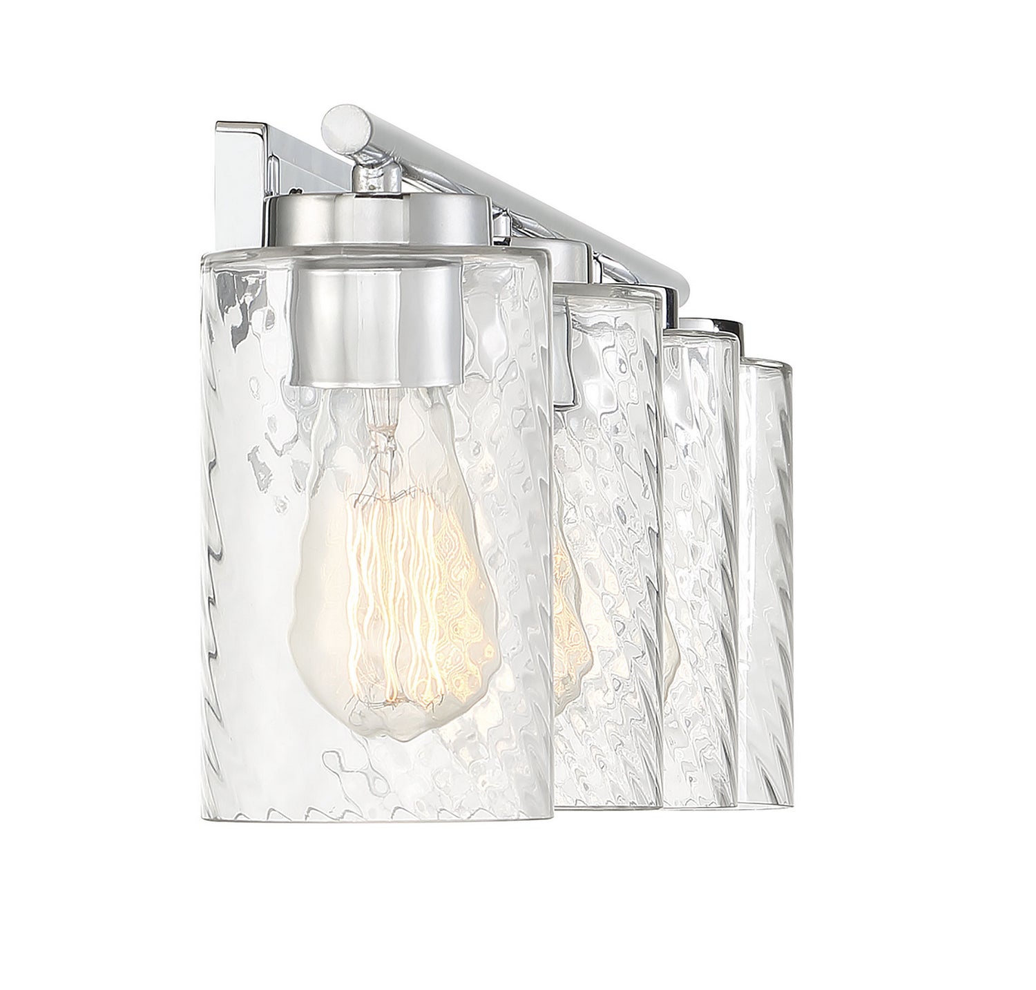 Meridian - M80039CH - Four Light Bathroom Vanity Light - Mbath - Chrome