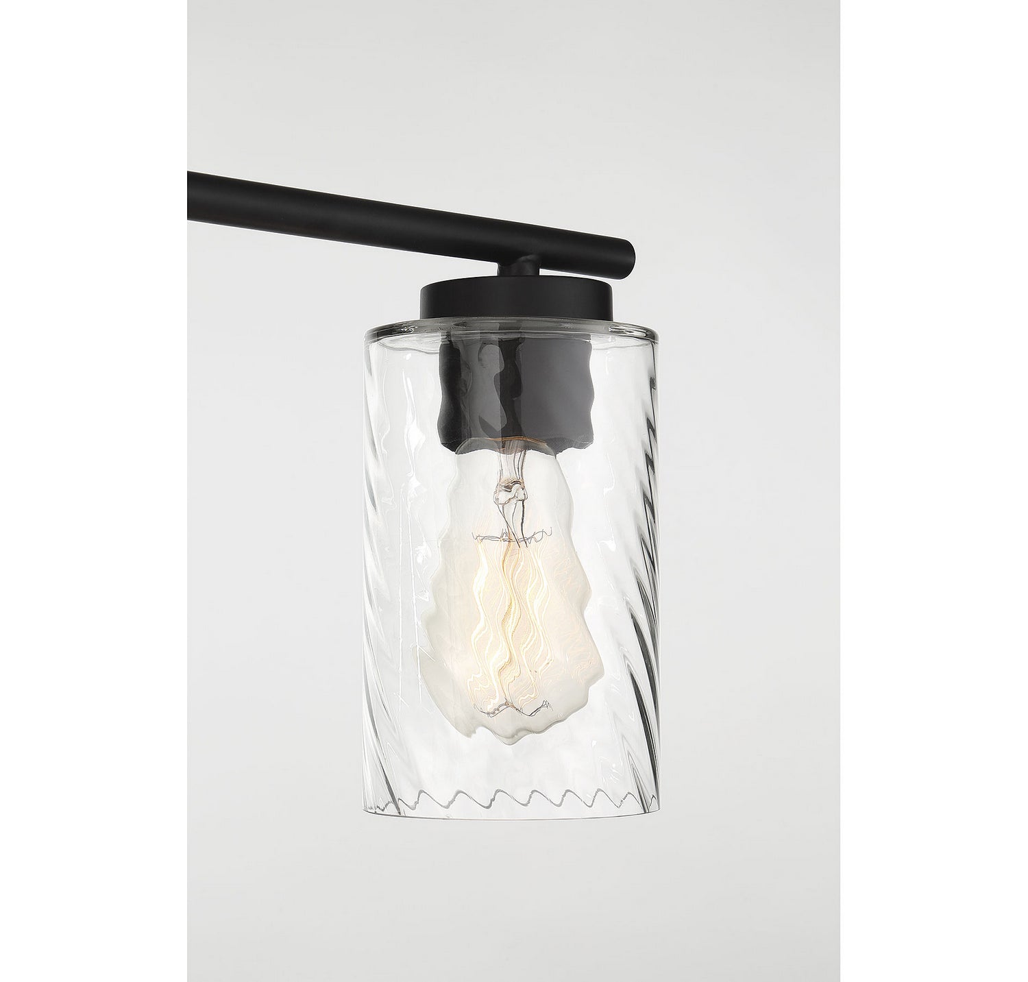 Meridian - M80039MBK - Four Light Bathroom Vanity Light - Mbath - Matte Black