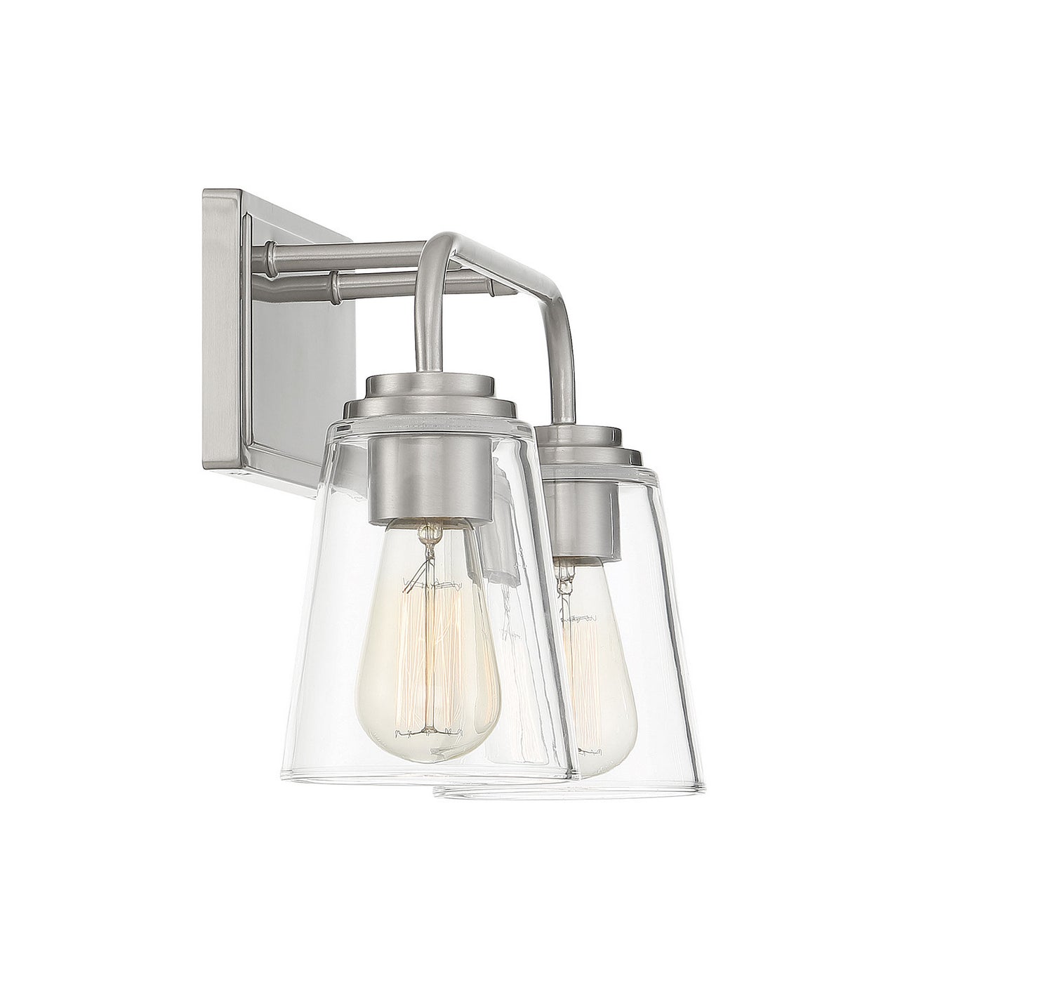 Meridian - M80043BN - Two Light Bathroom Vanity Light - Mbath - Brushed Nickel