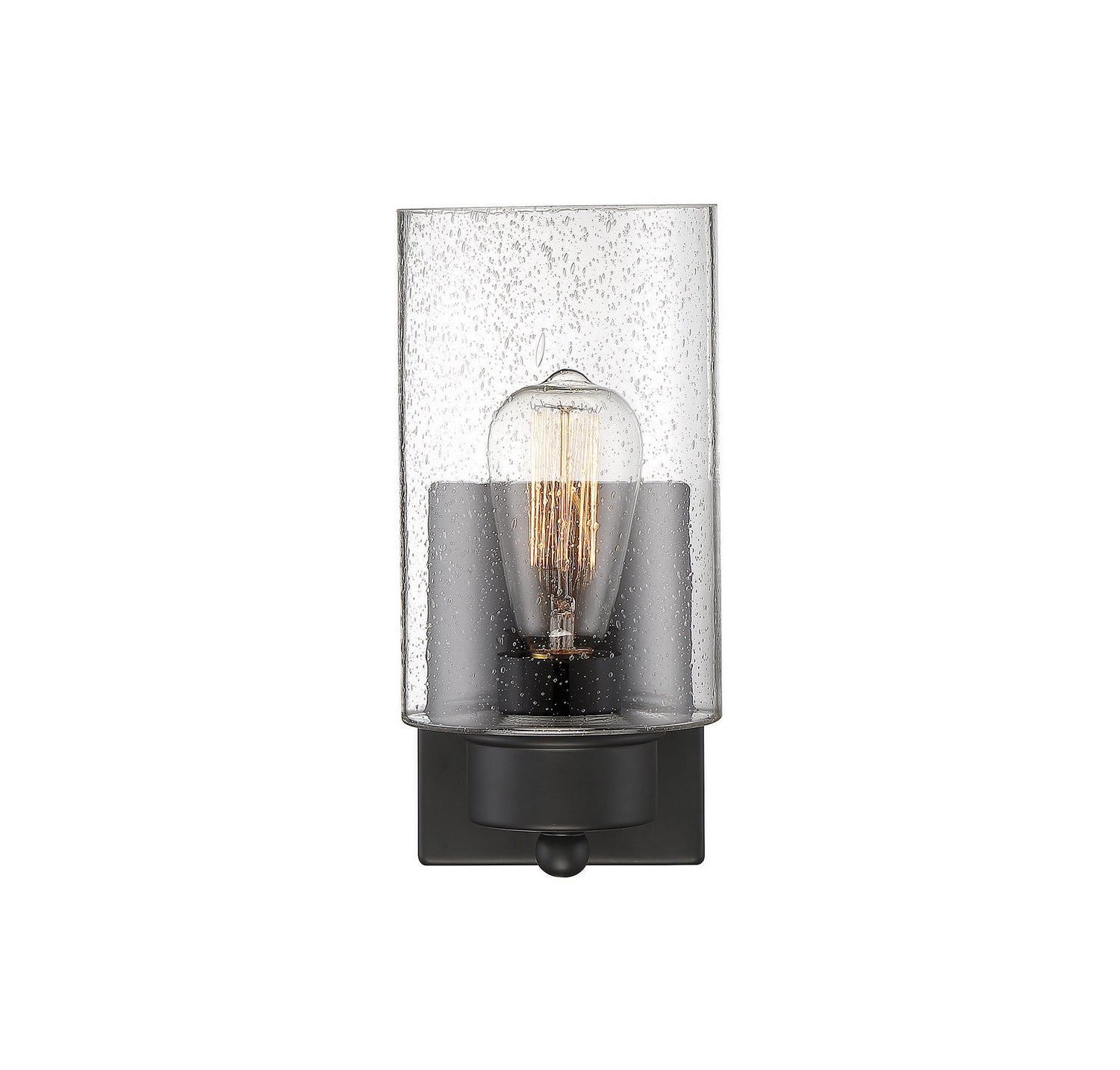 Meridian - M90013MBK - One Light Wall Sconce - Mscon - Matte Black