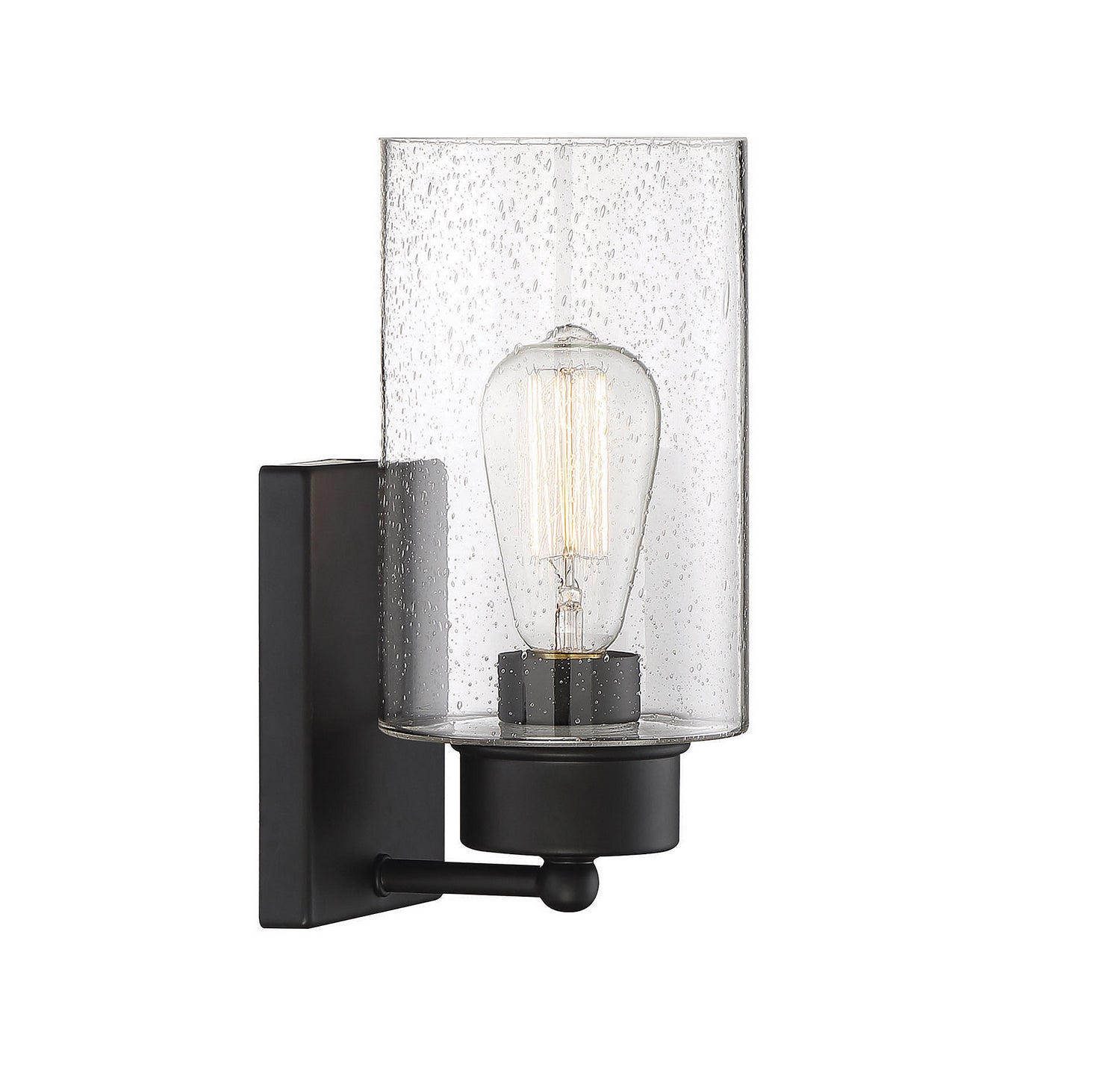Meridian - M90013MBK - One Light Wall Sconce - Mscon - Matte Black