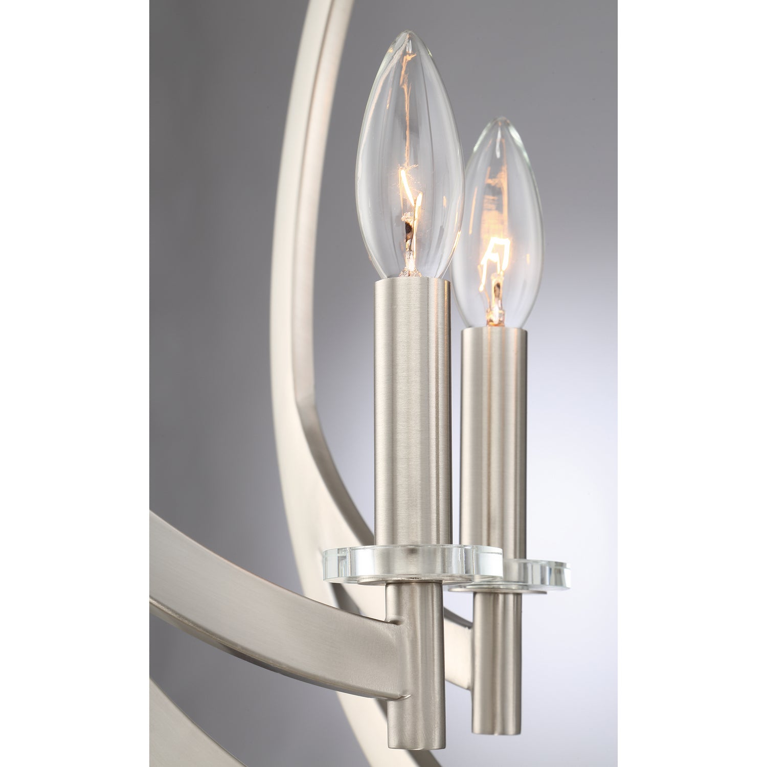 Quoizel - ON1724BN - Six Light Semi-Flush Mount - Orion - Brushed Nickel