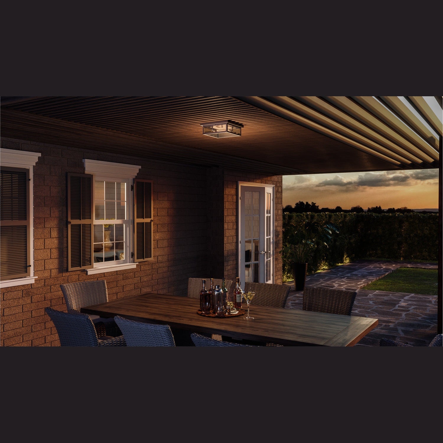 Quoizel - WVR1612WT - Two Light Outdoor Lantern - Westover - Western Bronze