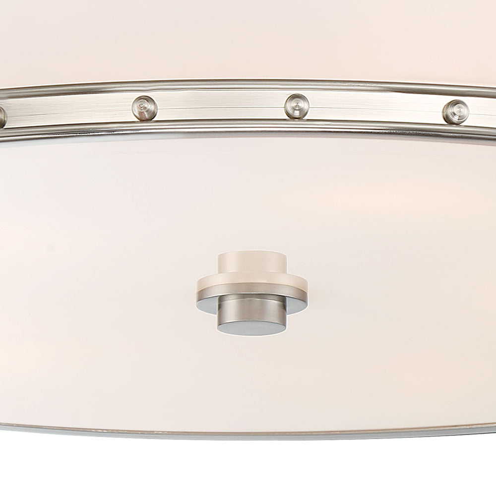 Minka-Lavery - 1827-84-L - LED Flush Mount - Brushed Nickel