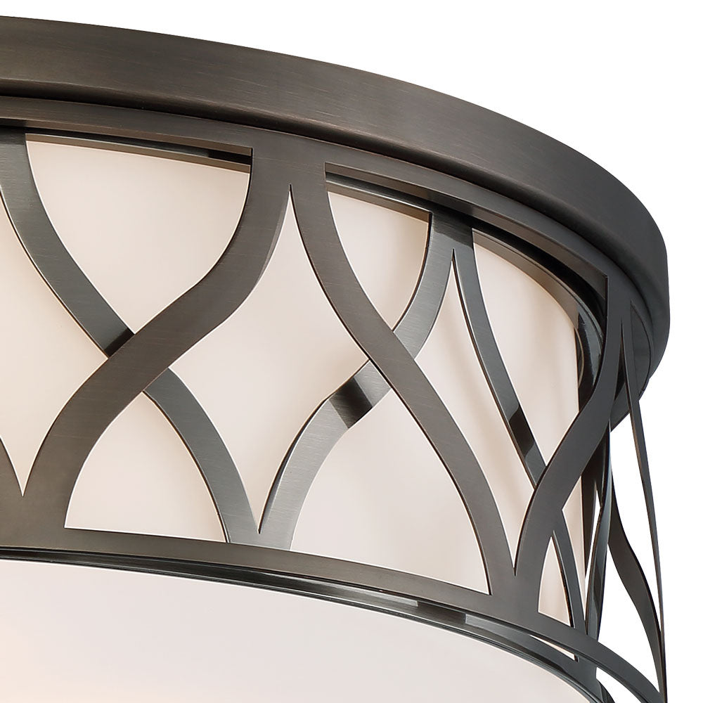 Minka-Lavery - 1840-102-L - LED Flush Mount - Harvard Court Bronze