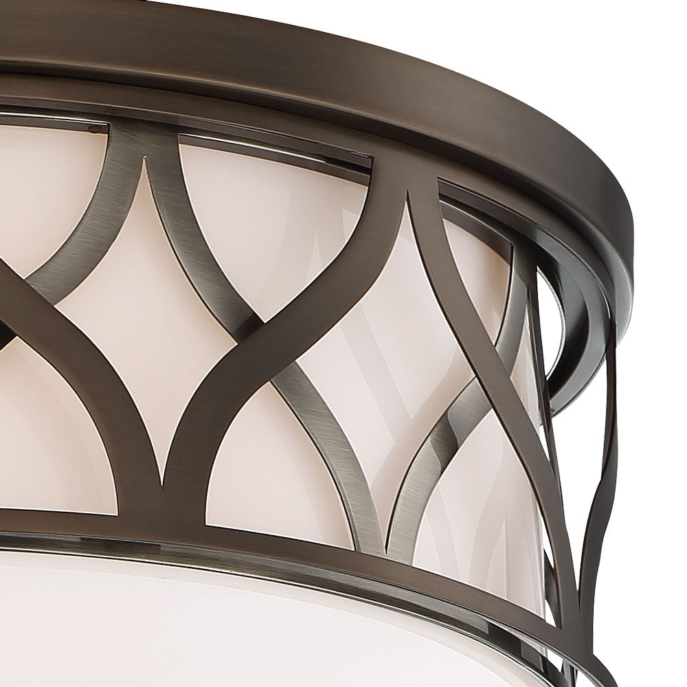 Minka-Lavery - 840-102-L - LED Flush Mount - Harvard Court Bronze