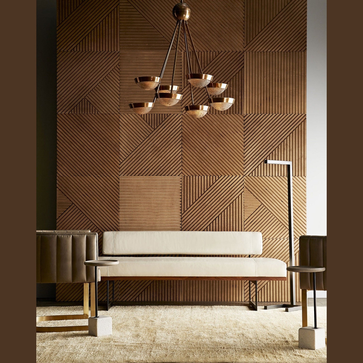 Arteriors - 79810 - LED Floor Lamp - Salford - Bronze