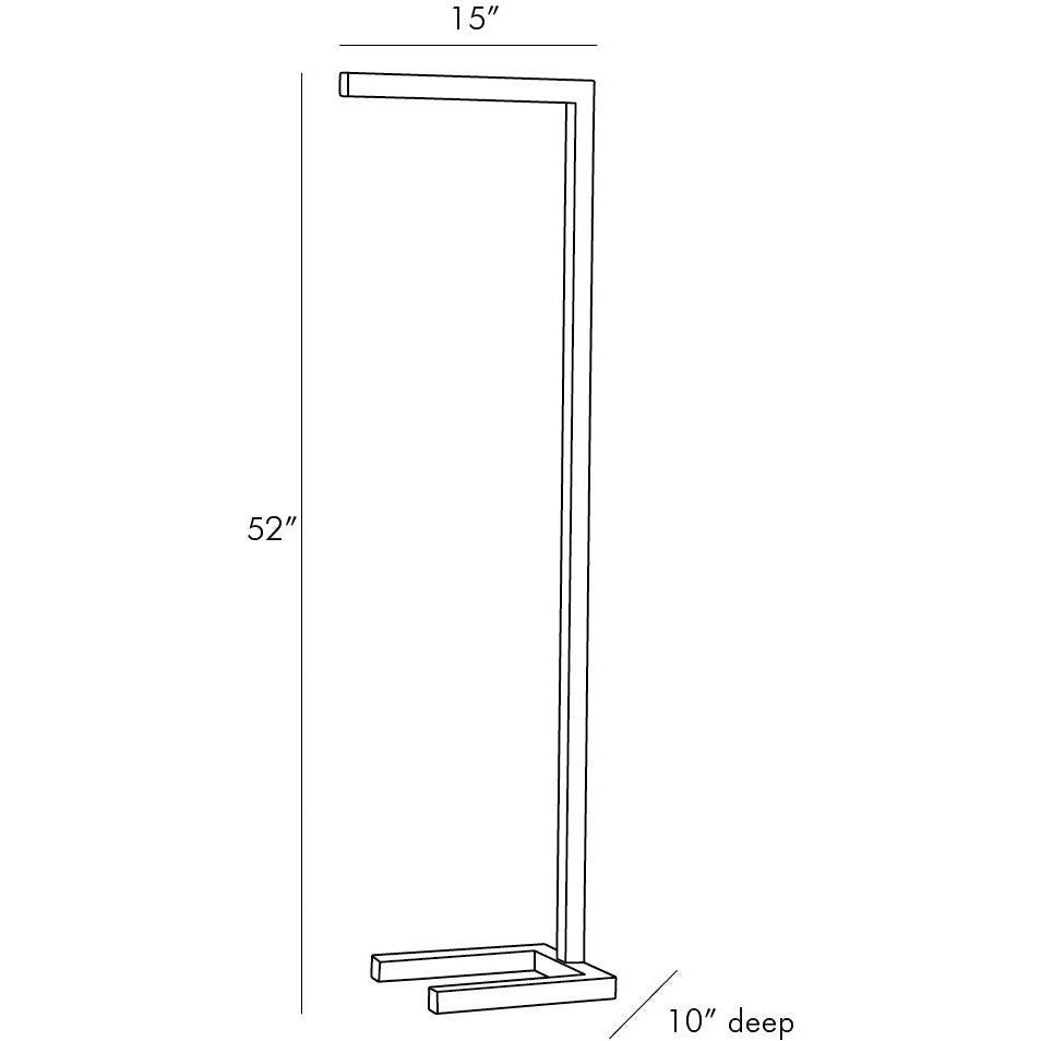 Arteriors - 79810 - LED Floor Lamp - Salford - Bronze