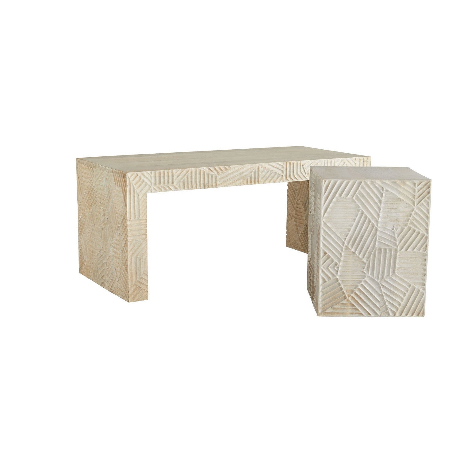 Arteriors - DW4002 - Bench/Cocktail - Marsh - White Wash
