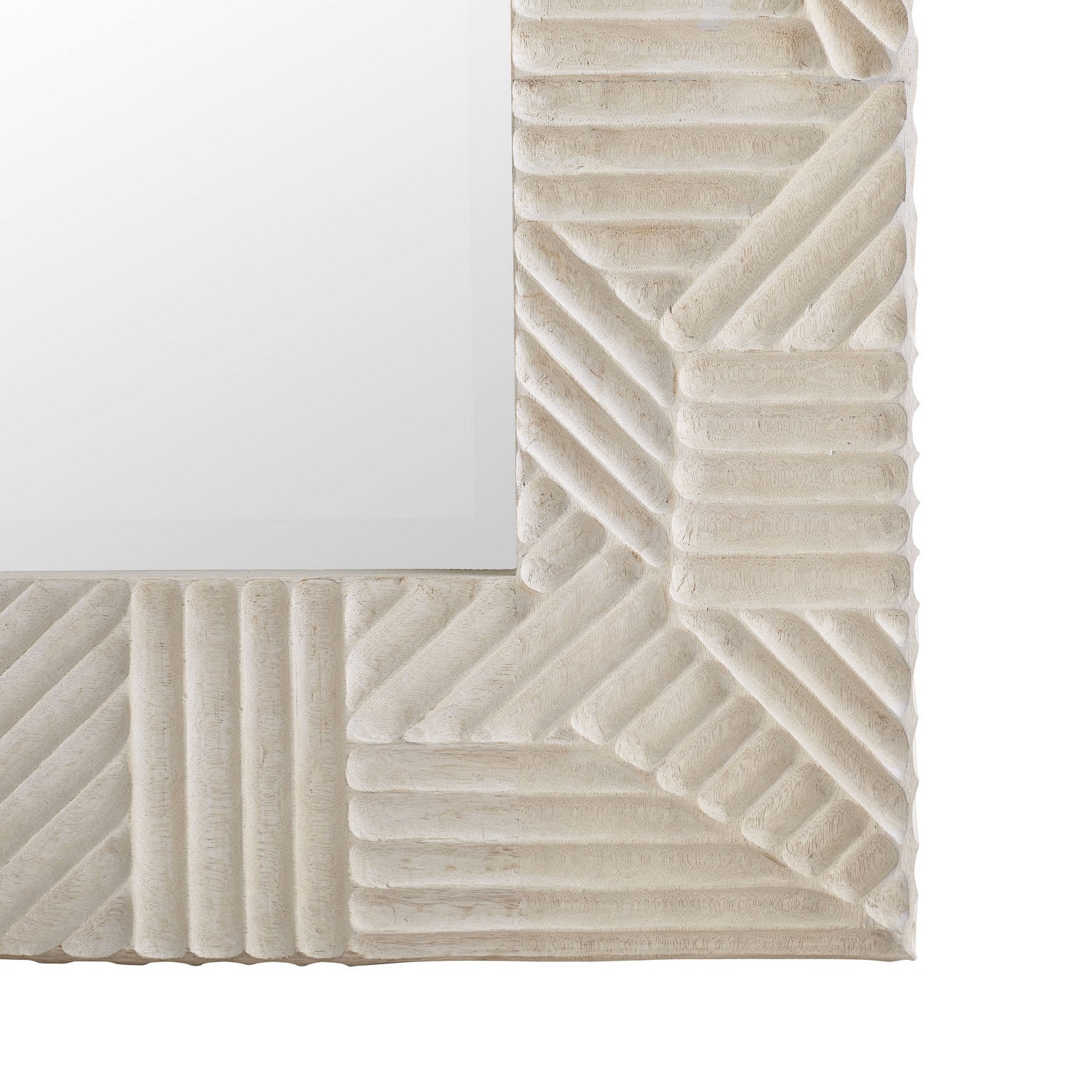 Arteriors - DW4004 - Mirror - Marsh - White Wash