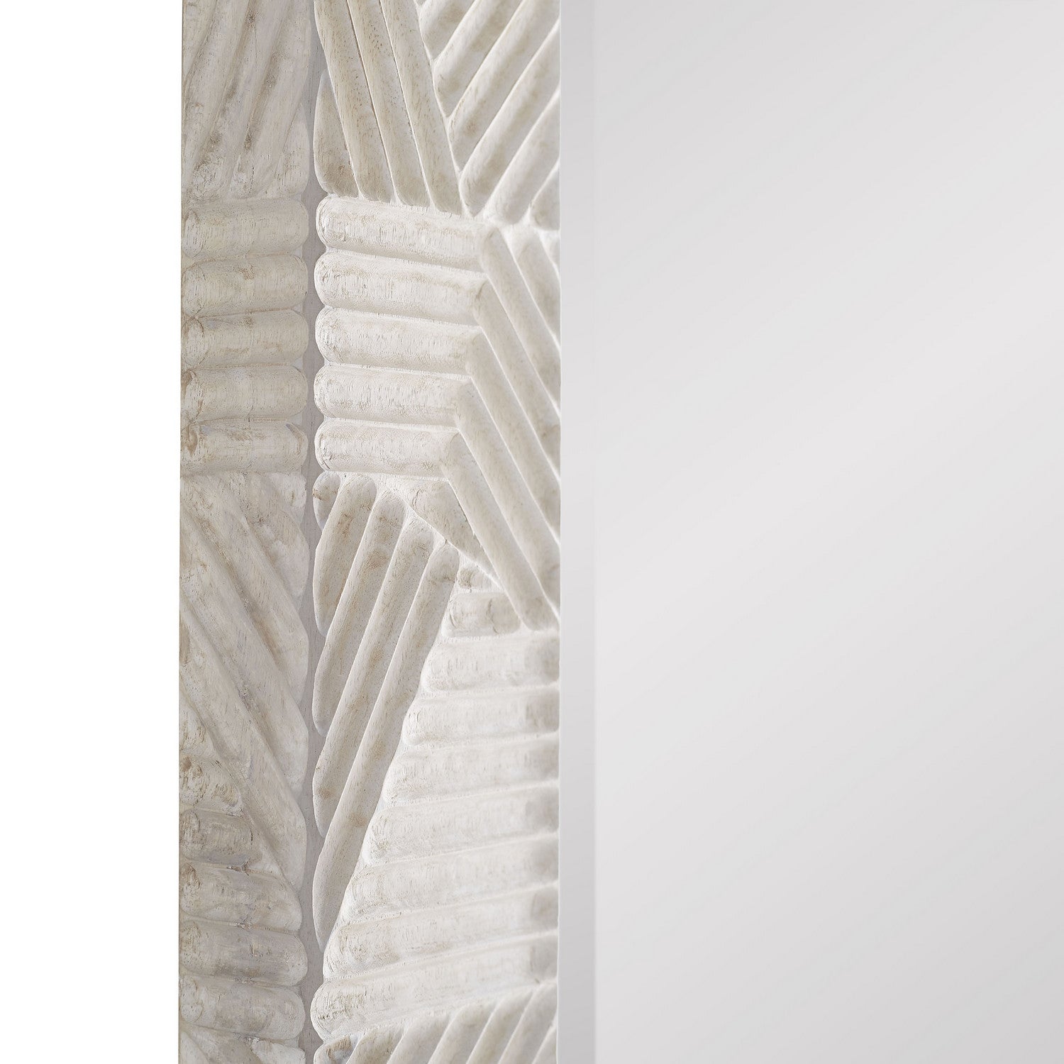 Arteriors - DW4004 - Mirror - Marsh - White Wash
