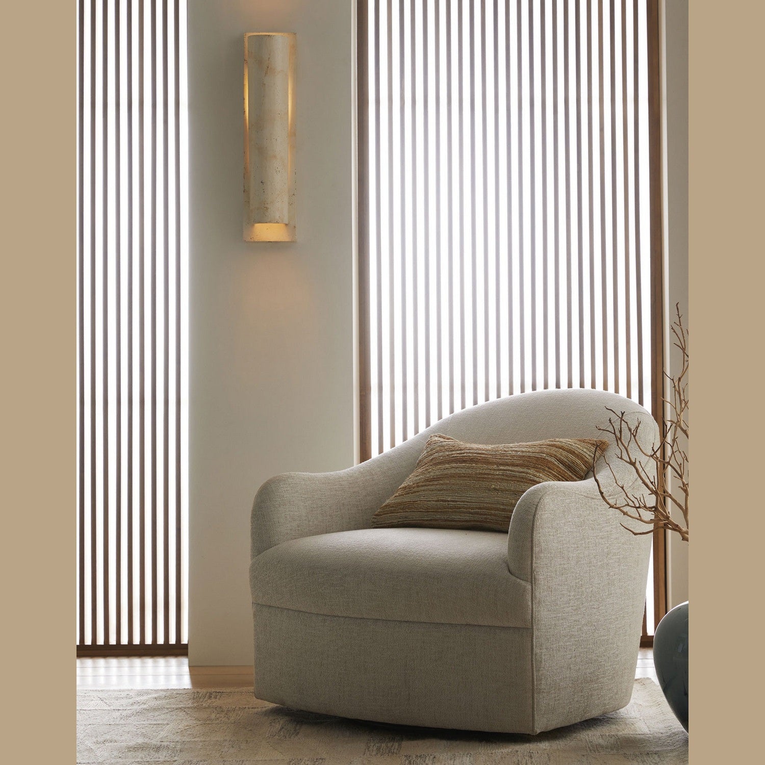 Arteriors - DW49005 - Two Light Wall Sconce - Catalina - Light Stone Wash