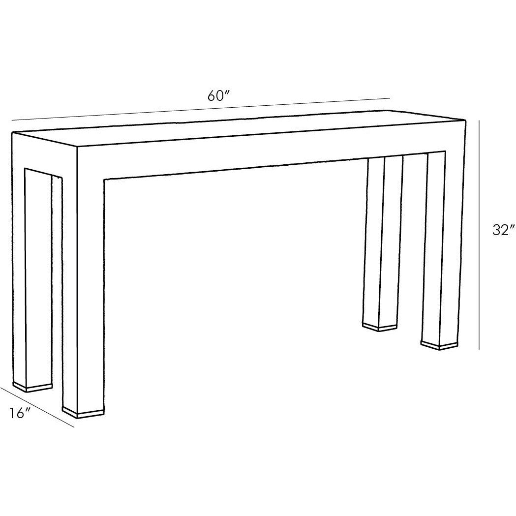Arteriors - DW5002 - Console - Palmetto - Natural