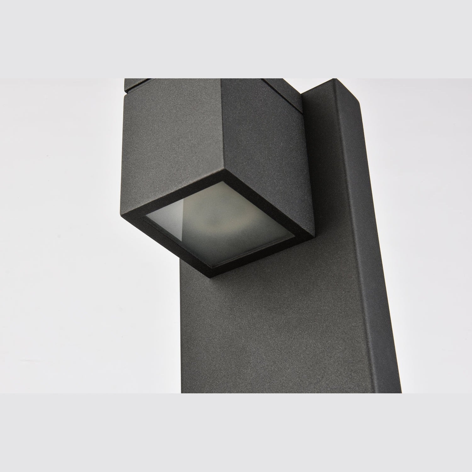 Elegant Lighting - LDOD4007BK - LED Outdoor Wall Lamp - Raine - black