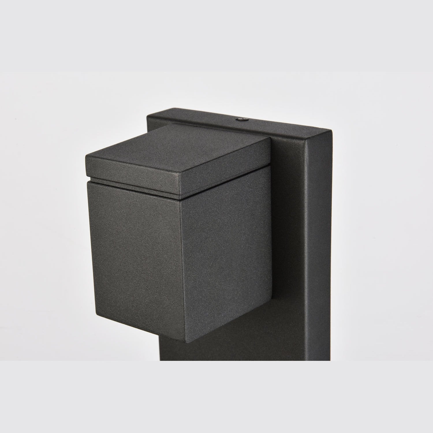 Elegant Lighting - LDOD4007BK - LED Outdoor Wall Lamp - Raine - black