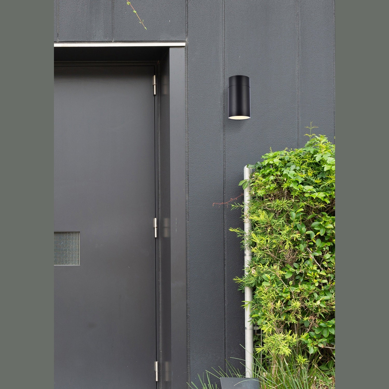 Elegant Lighting - LDOD4039BK - LED Outdoor Wall Lamp - Raine - black