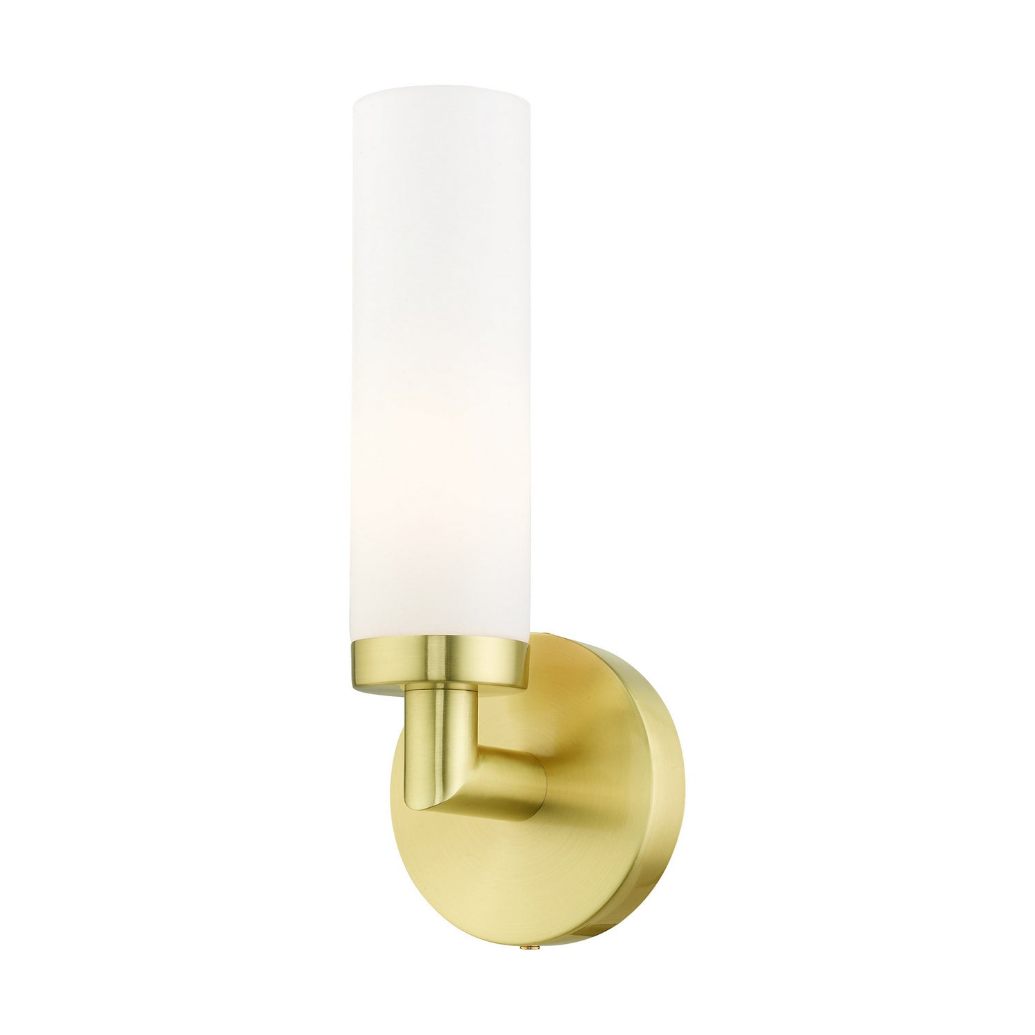 Livex Lighting - 10103-12 - One Light Wall Sconce - Aero - Satin Brass
