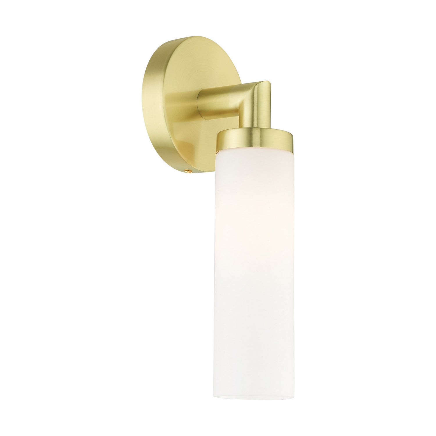 Livex Lighting - 10103-12 - One Light Wall Sconce - Aero - Satin Brass