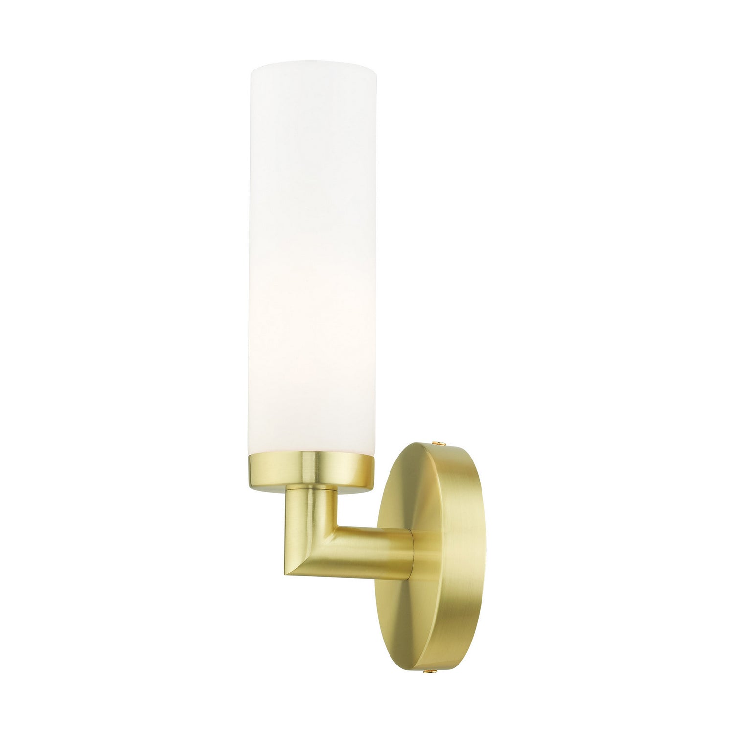 Livex Lighting - 10103-12 - One Light Wall Sconce - Aero - Satin Brass