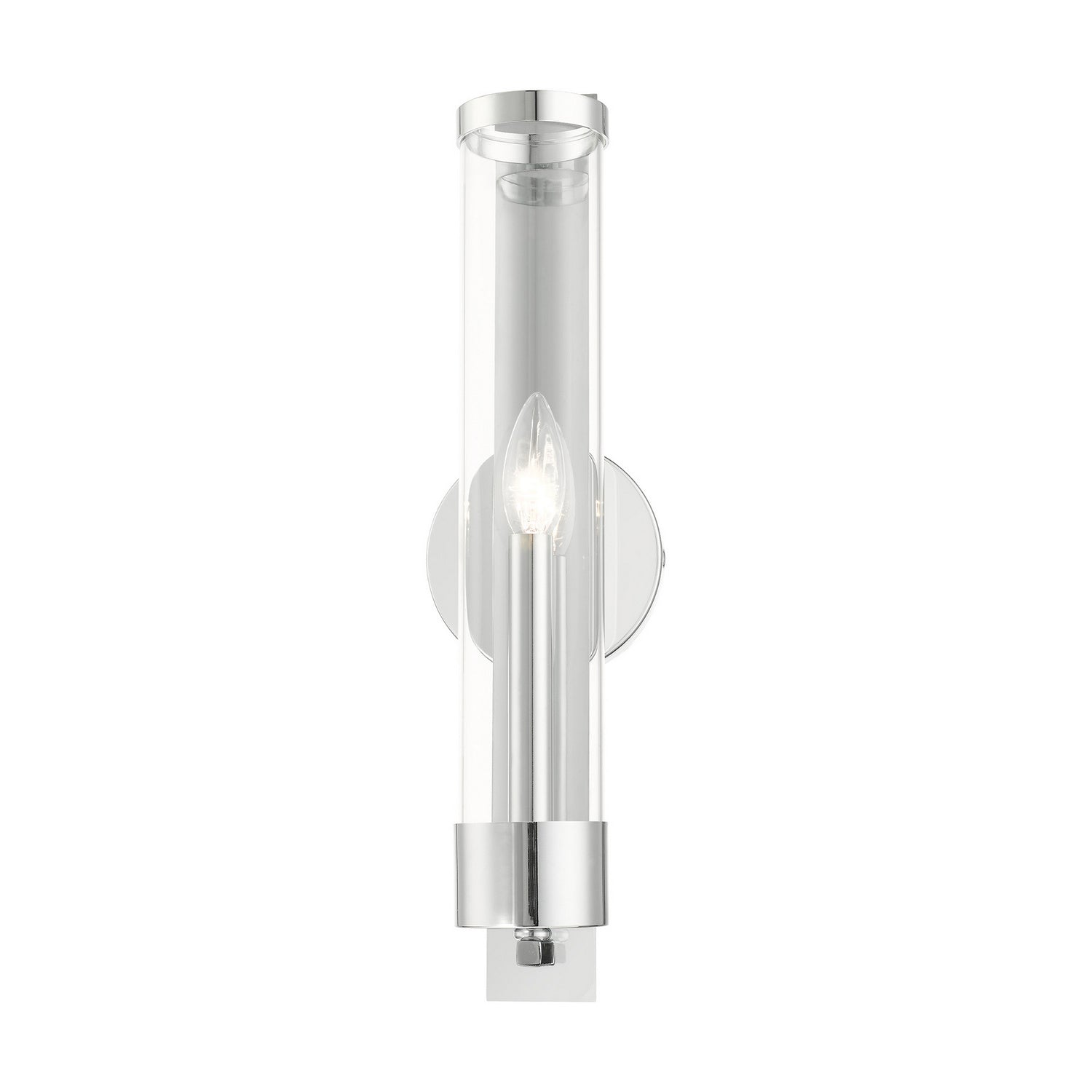 Livex Lighting - 10142-05 - One Light Wall Sconce - Castleton - Polished Chrome