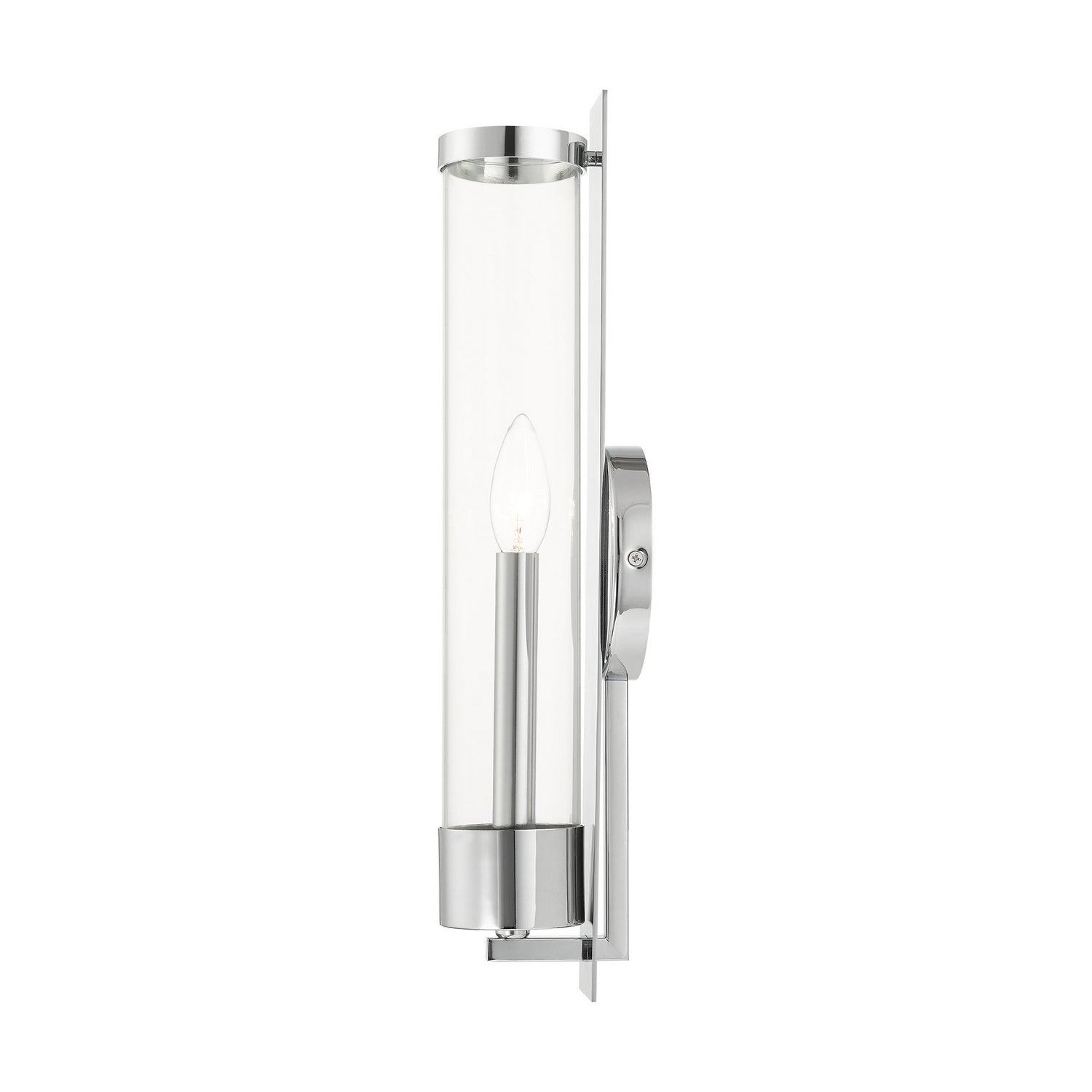 Livex Lighting - 10142-05 - One Light Wall Sconce - Castleton - Polished Chrome