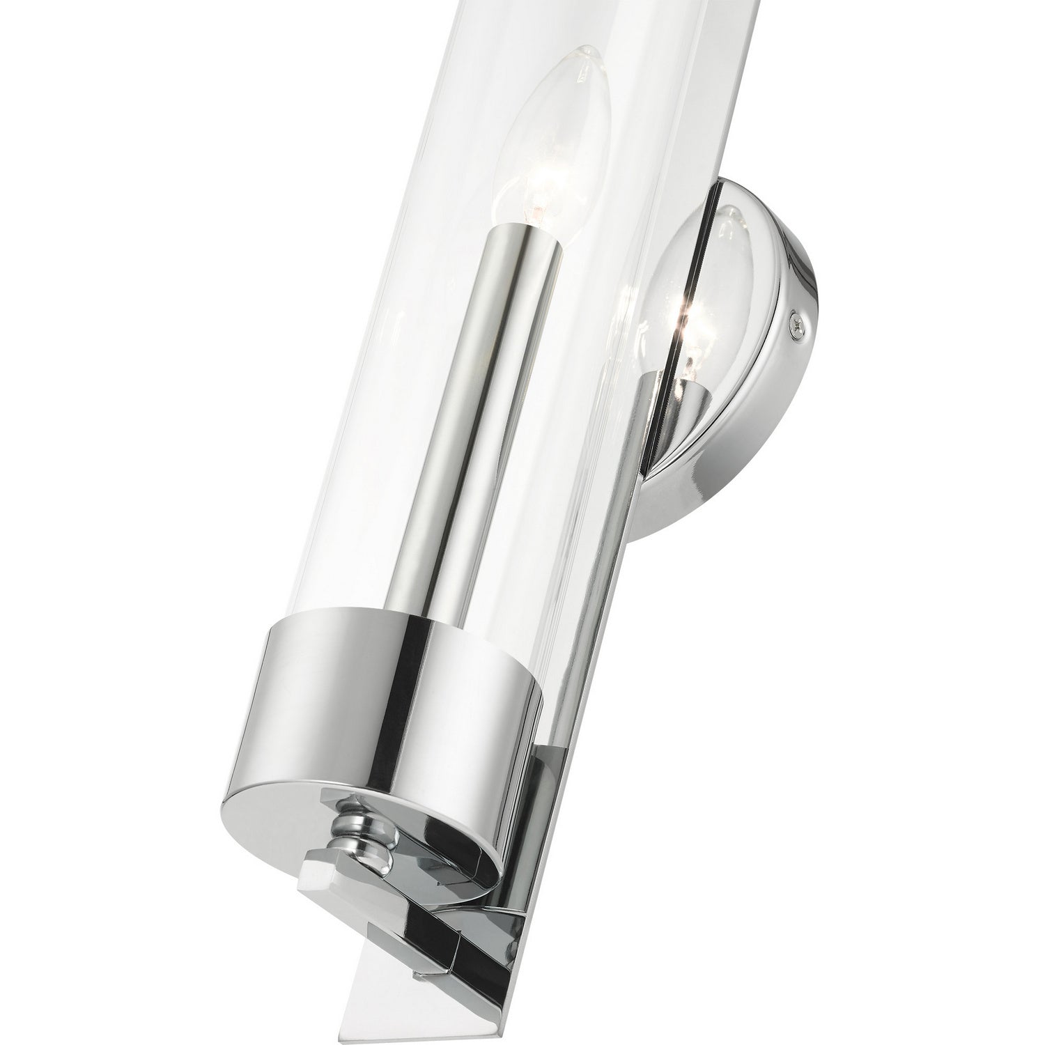 Livex Lighting - 10142-05 - One Light Wall Sconce - Castleton - Polished Chrome