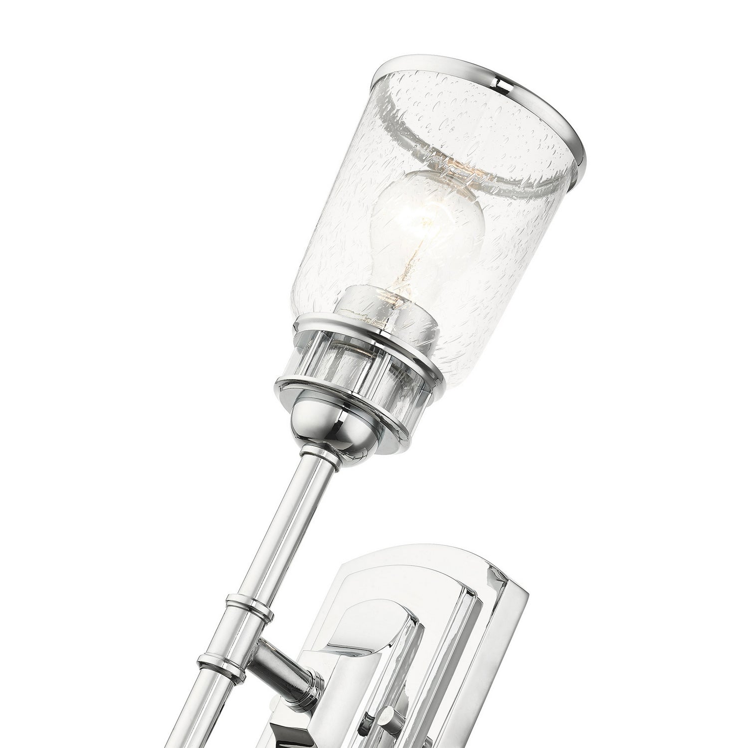 Livex Lighting - 10511-05 - One Light Wall Sconce - Lawrenceville - Polished Chrome