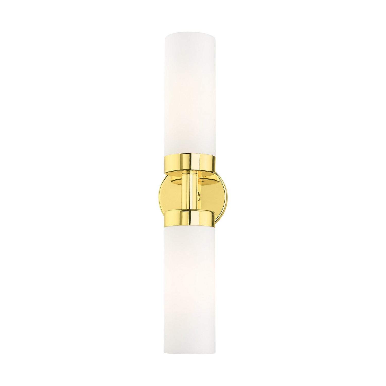 Livex Lighting - 15072-02 - Two Light Vanity - Aero - Polished Brass