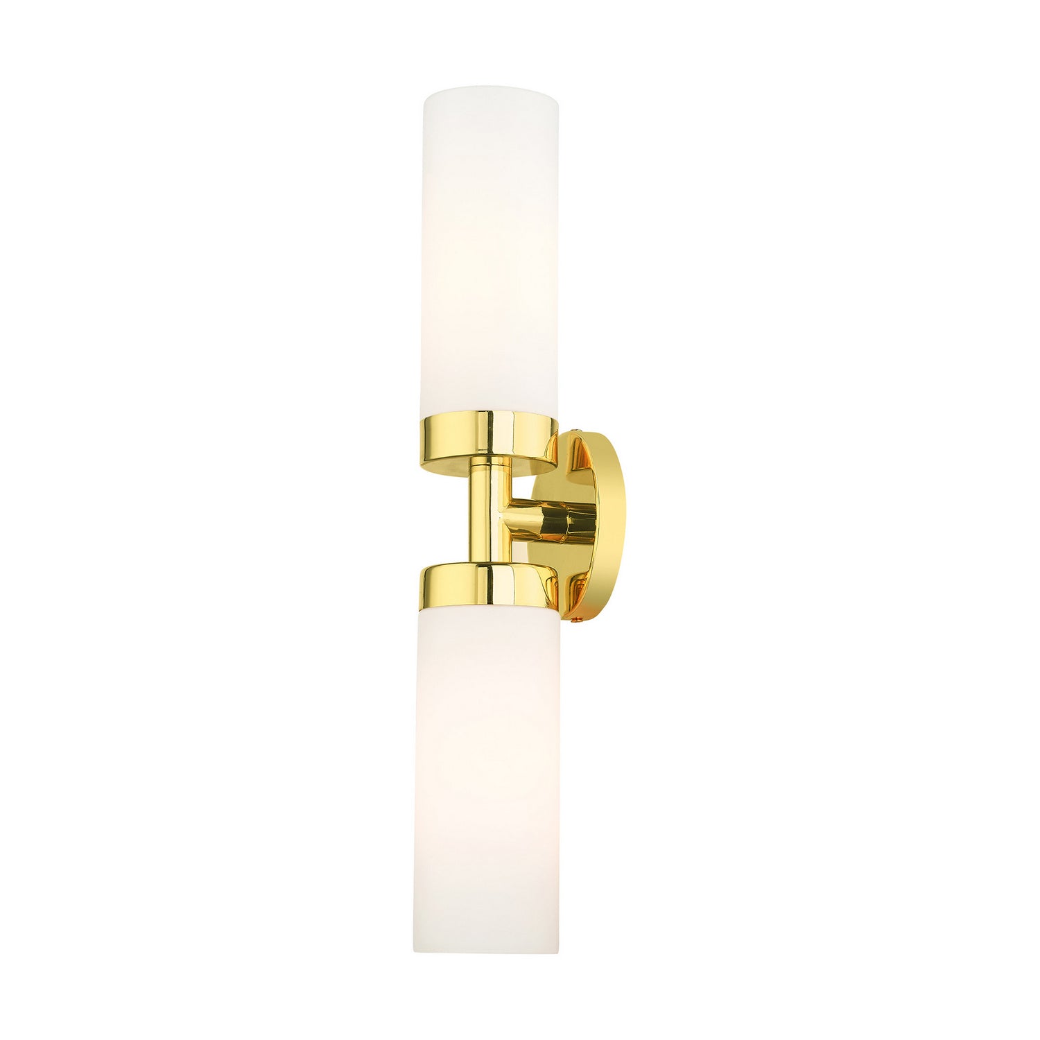 Livex Lighting - 15072-02 - Two Light Vanity - Aero - Polished Brass