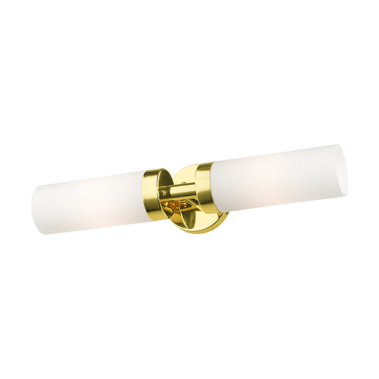 Livex Lighting - 15072-02 - Two Light Vanity - Aero - Polished Brass