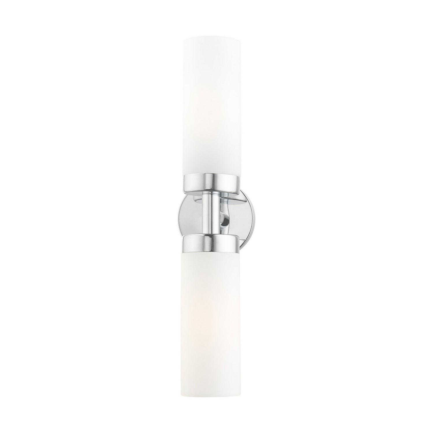 Livex Lighting - 15072-05 - Two Light Vanity - Aero - Polished Chrome