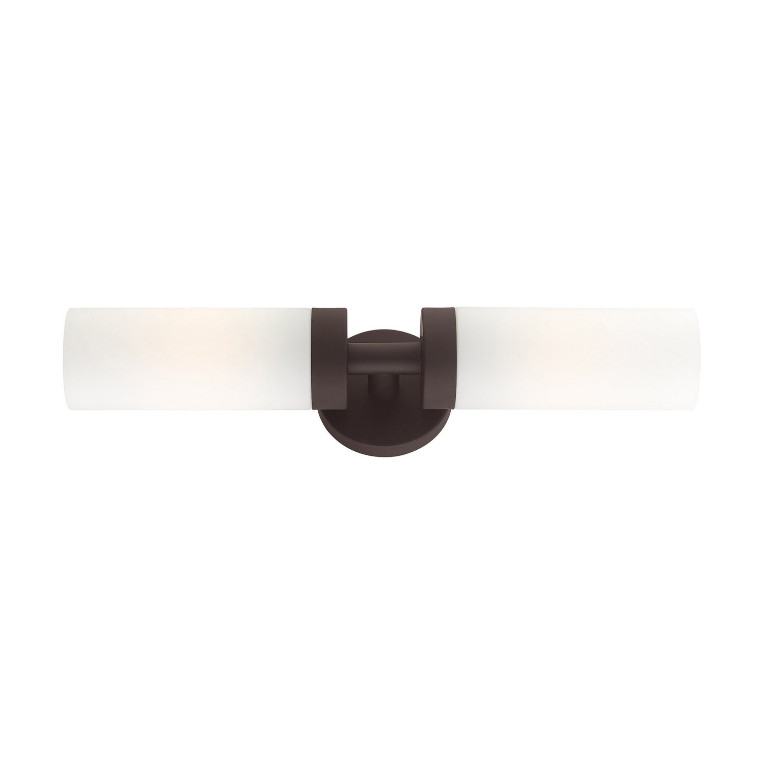 Livex Lighting - 15072-07 - Two Light Vanity - Aero - Bronze