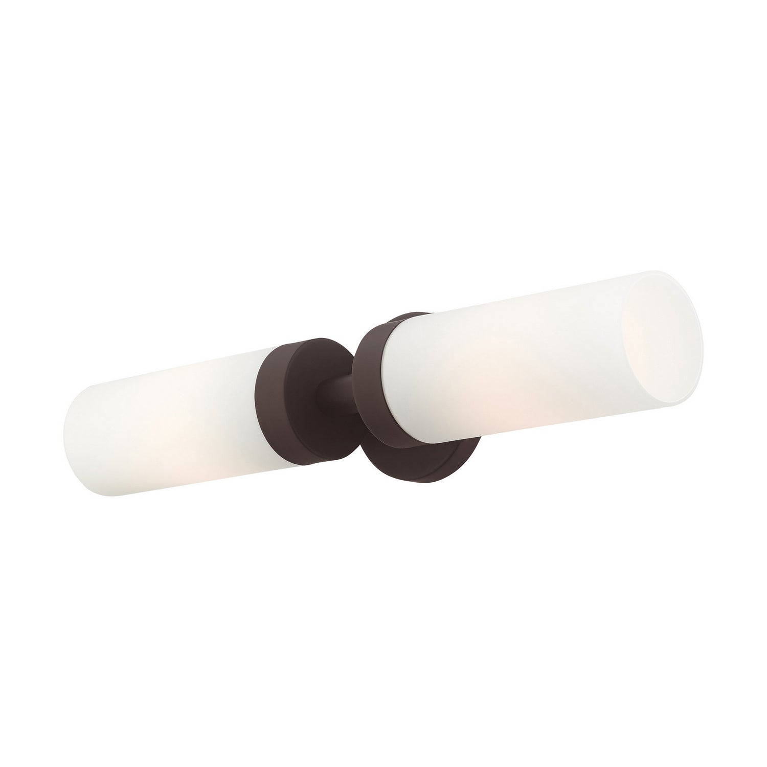 Livex Lighting - 15072-07 - Two Light Vanity - Aero - Bronze