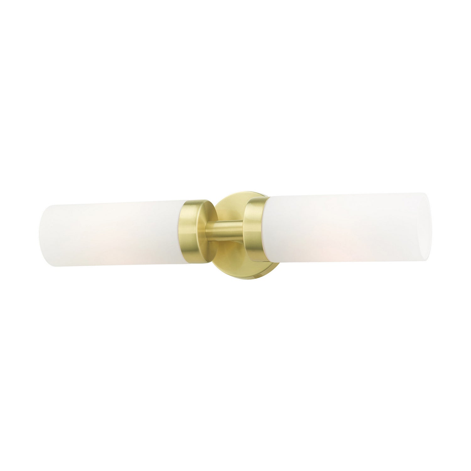 Livex Lighting - 15072-12 - Two Light Vanity - Aero - Satin Brass
