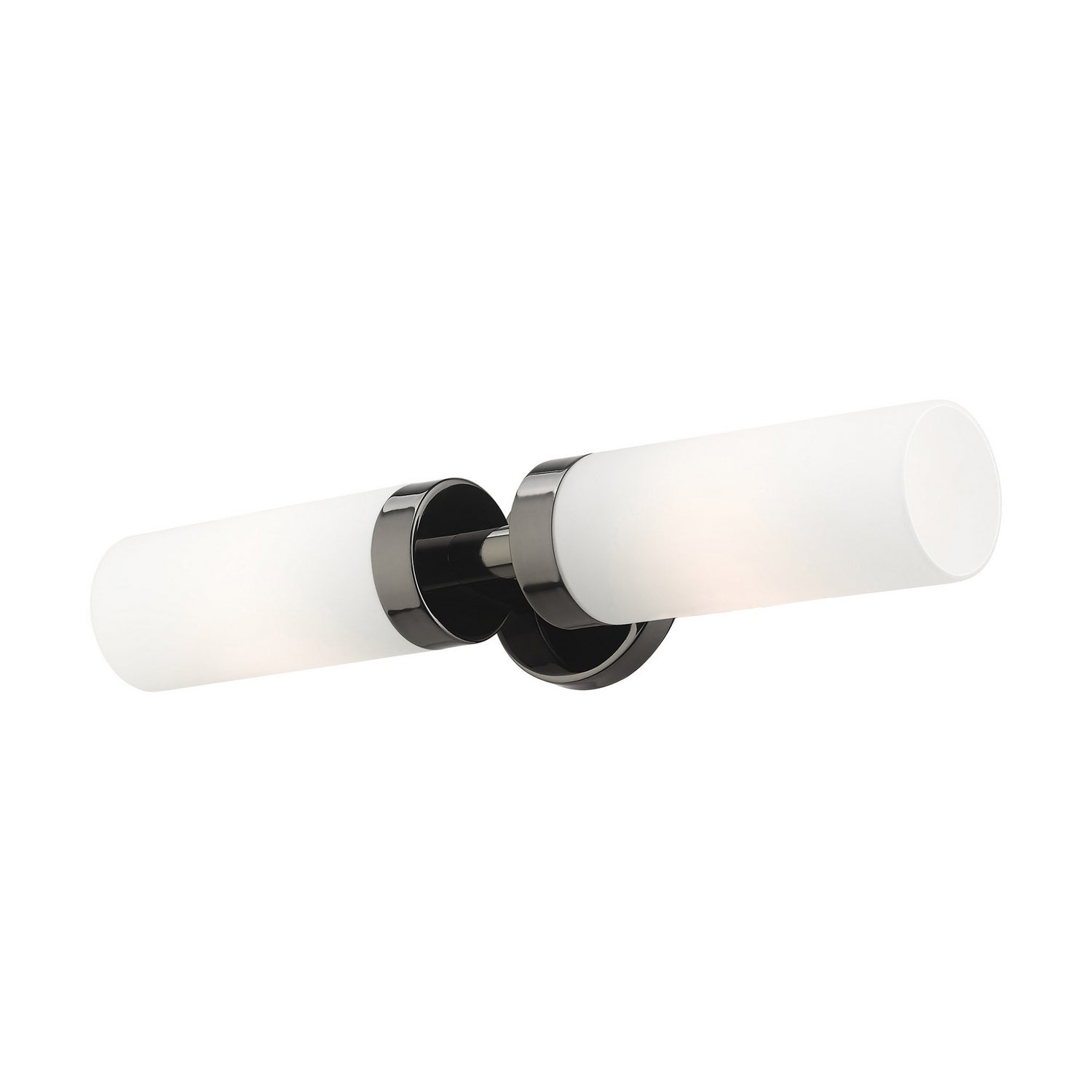 Livex Lighting - 15072-46 - Two Light Vanity - Aero - Black Chrome