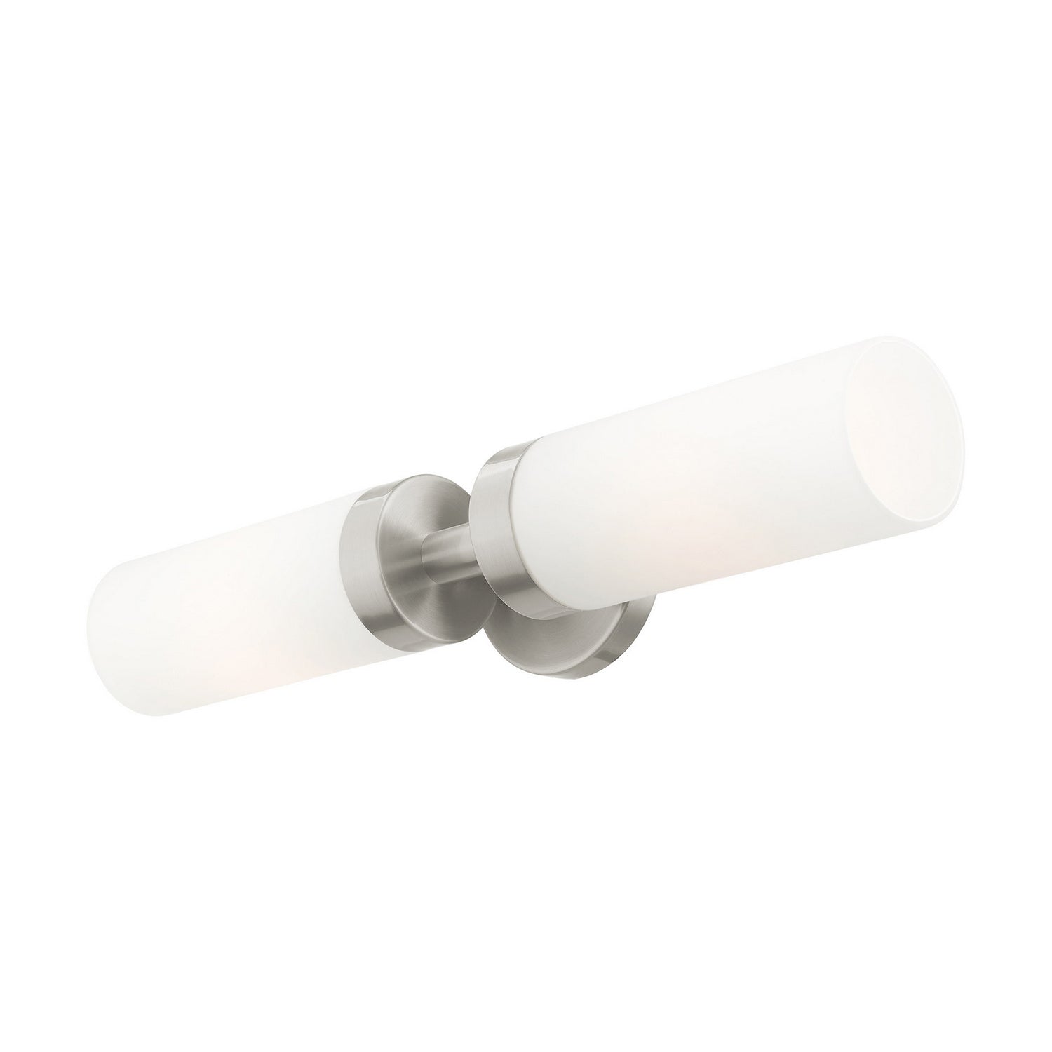 Livex Lighting - 15072-91 - Two Light Vanity - Aero - Brushed Nickel