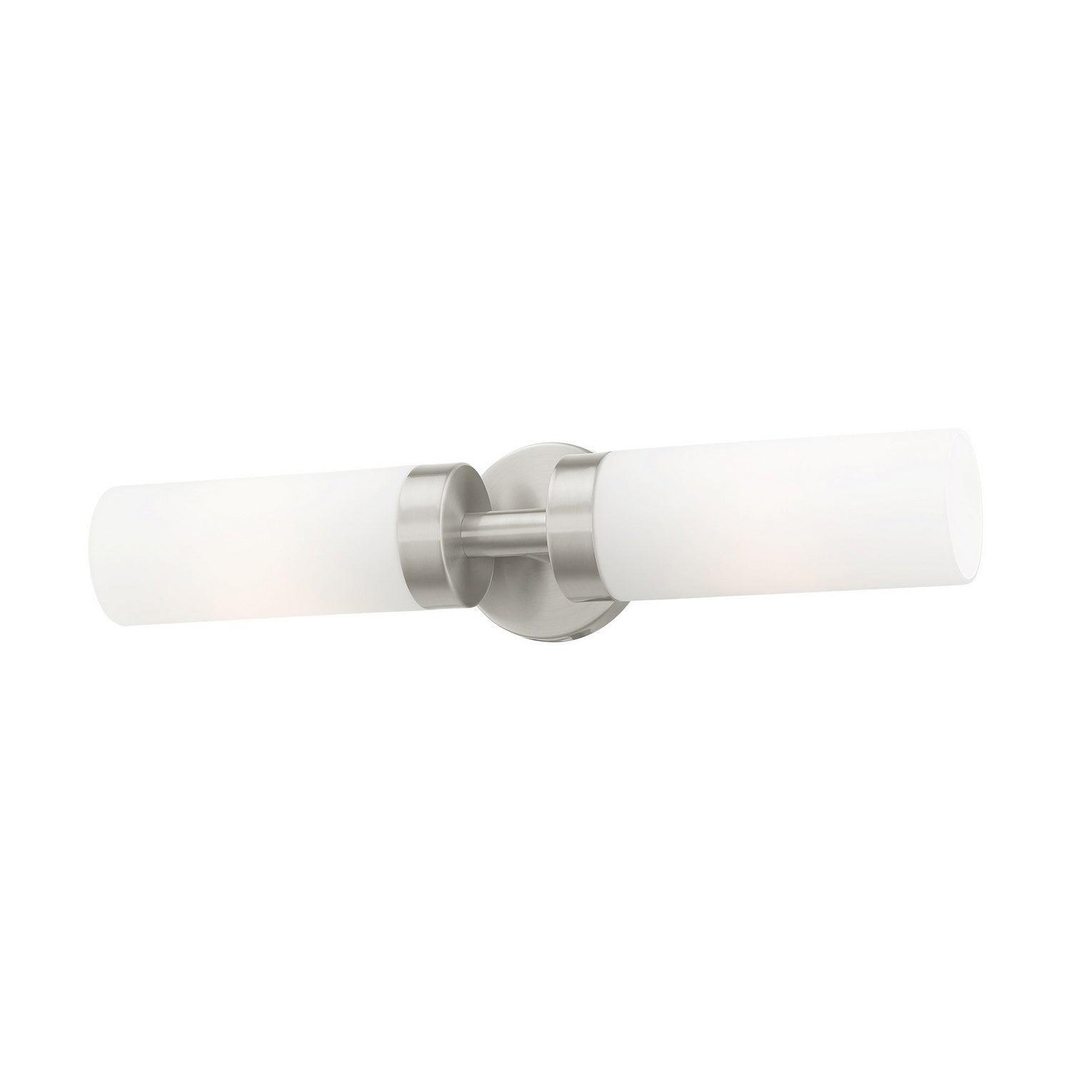 Livex Lighting - 15072-91 - Two Light Vanity - Aero - Brushed Nickel