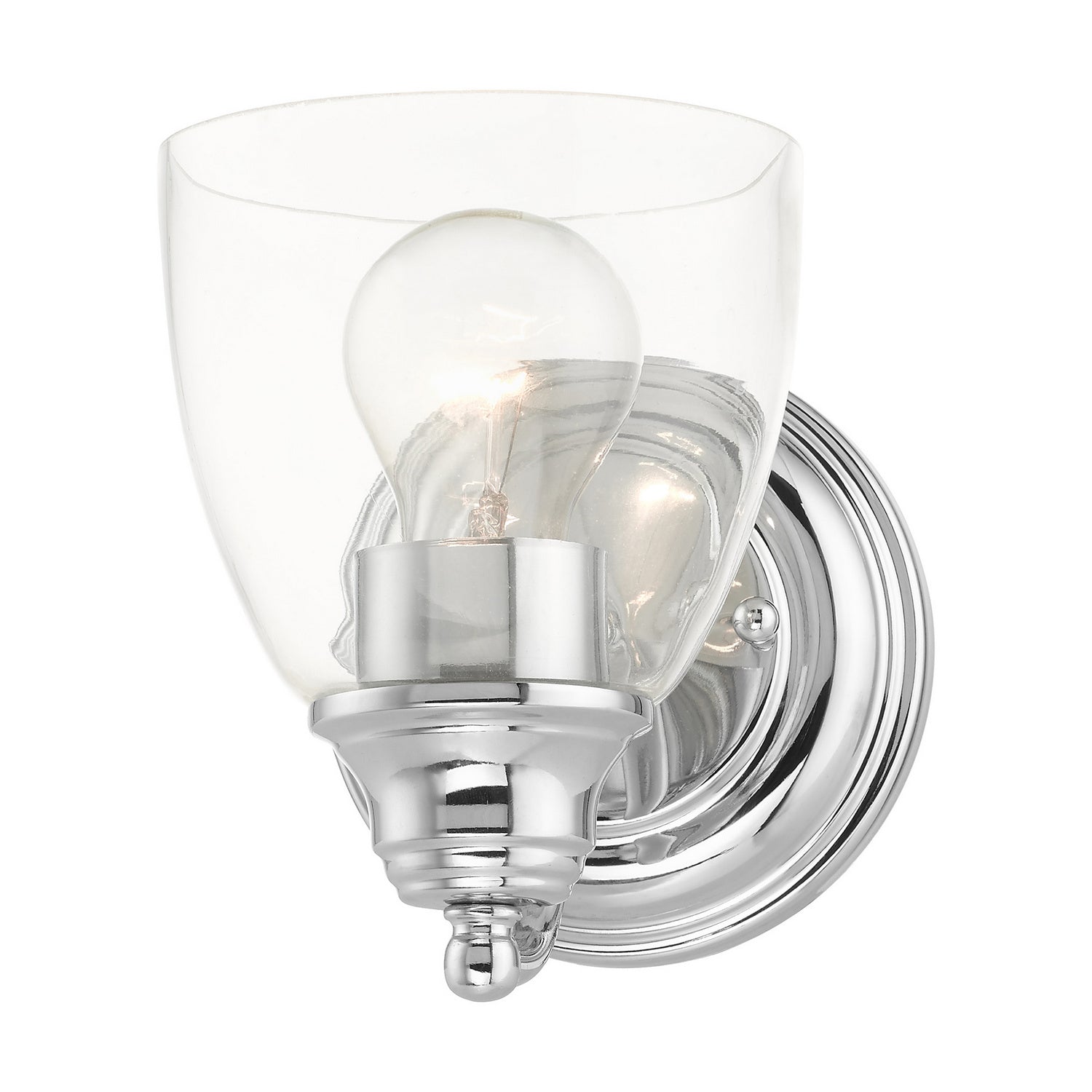 Livex Lighting - 15131-05 - One Light Vanity - Montgomery - Polished Chrome